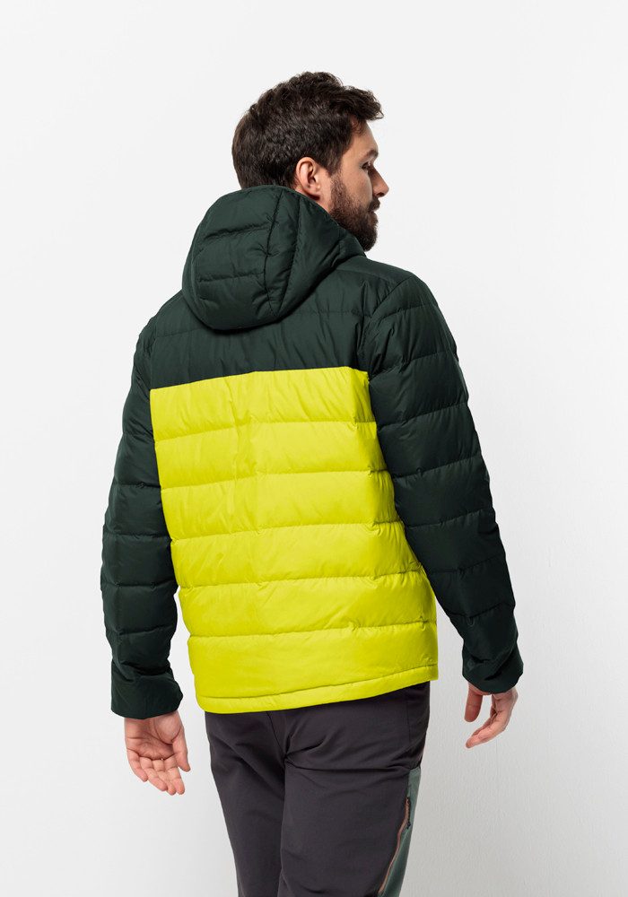 Jack Wolfskin Daunenjacke "ATHER DOWN HOODY M RDS" mit Kapuze günstig online kaufen