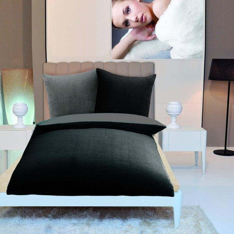 Gözze Wendebettwäsche "Superflausch in Gr. 135x200 oder 155x220 cm" 2 Stk. günstig online kaufen