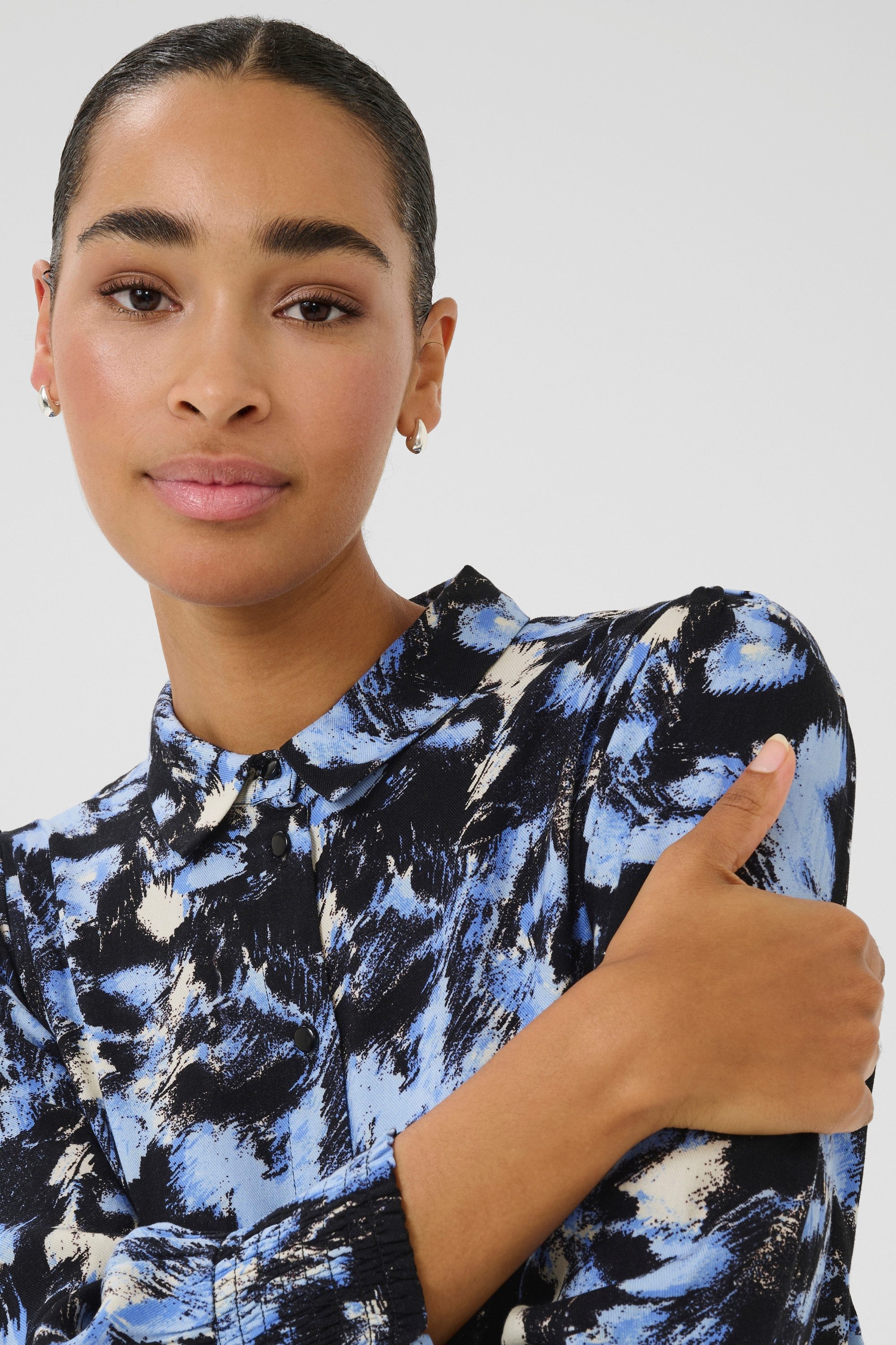 KAFFE Langarmhemd Langarm - Hemd KAlura