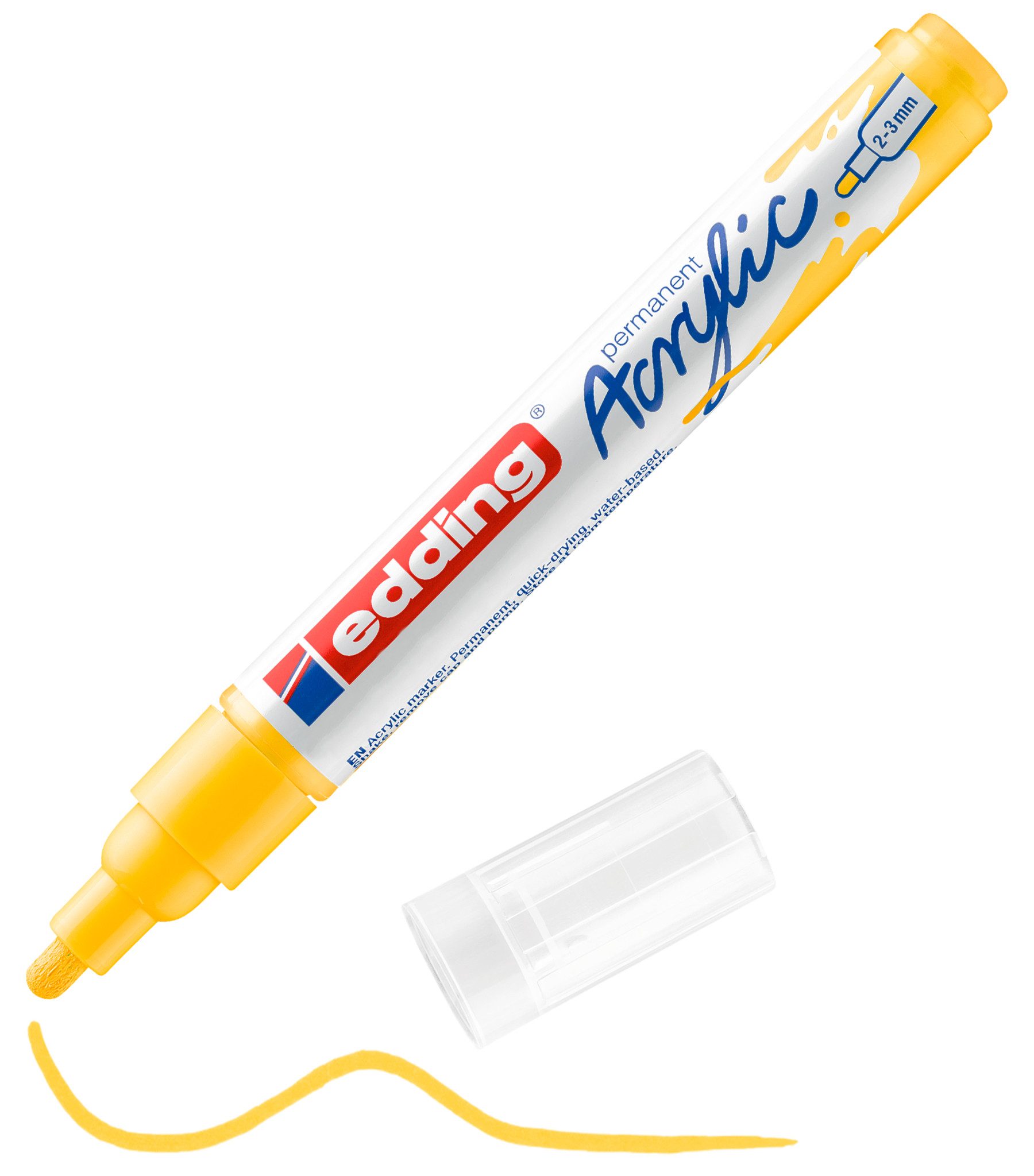edding Marker ignore, Strichbreite 2-3 mm