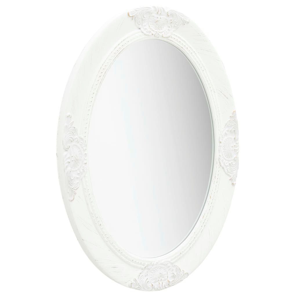 furnicato Wandspiegel im cm Weiß x Barock-Stil 70 50