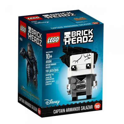 LEGO® Konstruktionsspielsteine LEGO® Brickheadz 41594 Captain Armando Salazar, (118 St)
