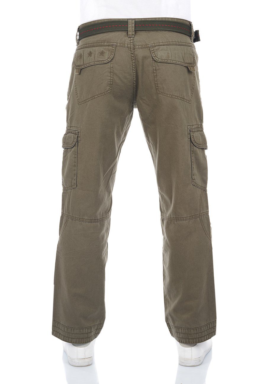 TIMEZONE Cargohose Herren Stoffhose BenitoTZ Loose Fit Freizeithose aus 100 günstig online kaufen