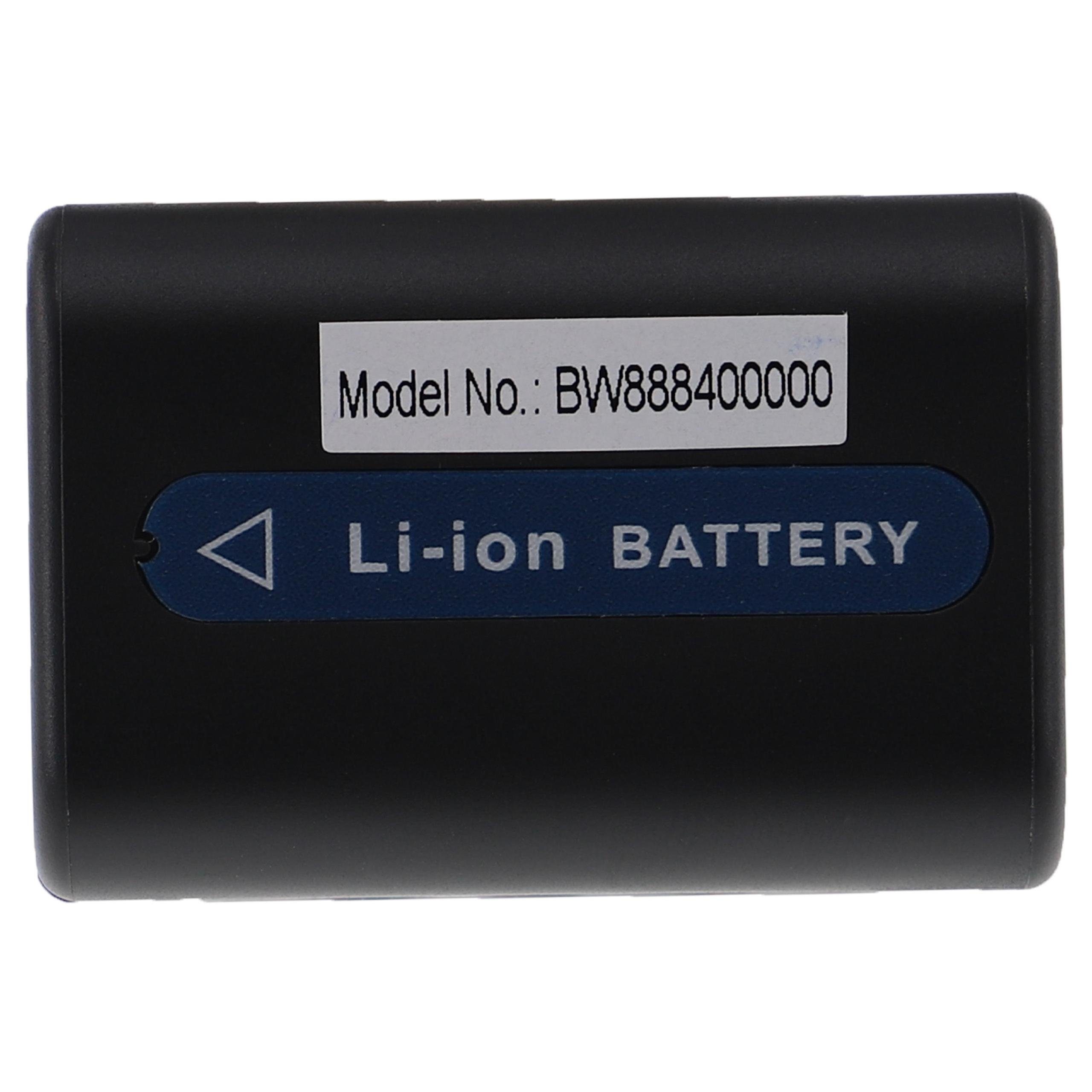 V) (7,4 3110003810 für Ersatz 1600 mAh Extensilo für Kamera-Akku Li-Ion Trotec