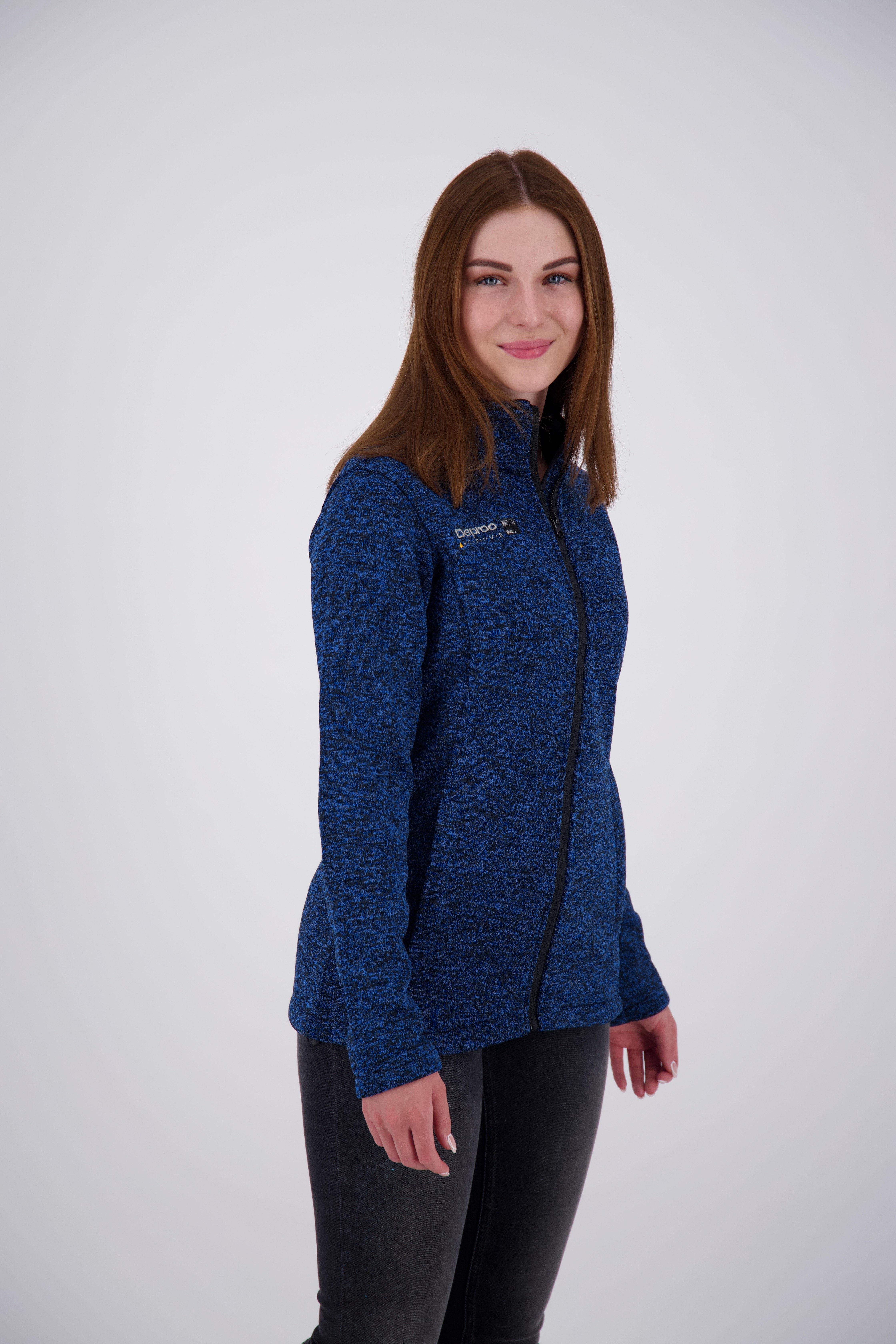 DEPROC Active Strickfleecejacke ELKFORD WOMEN NEW CS auch in Großen Größen  erhältlich