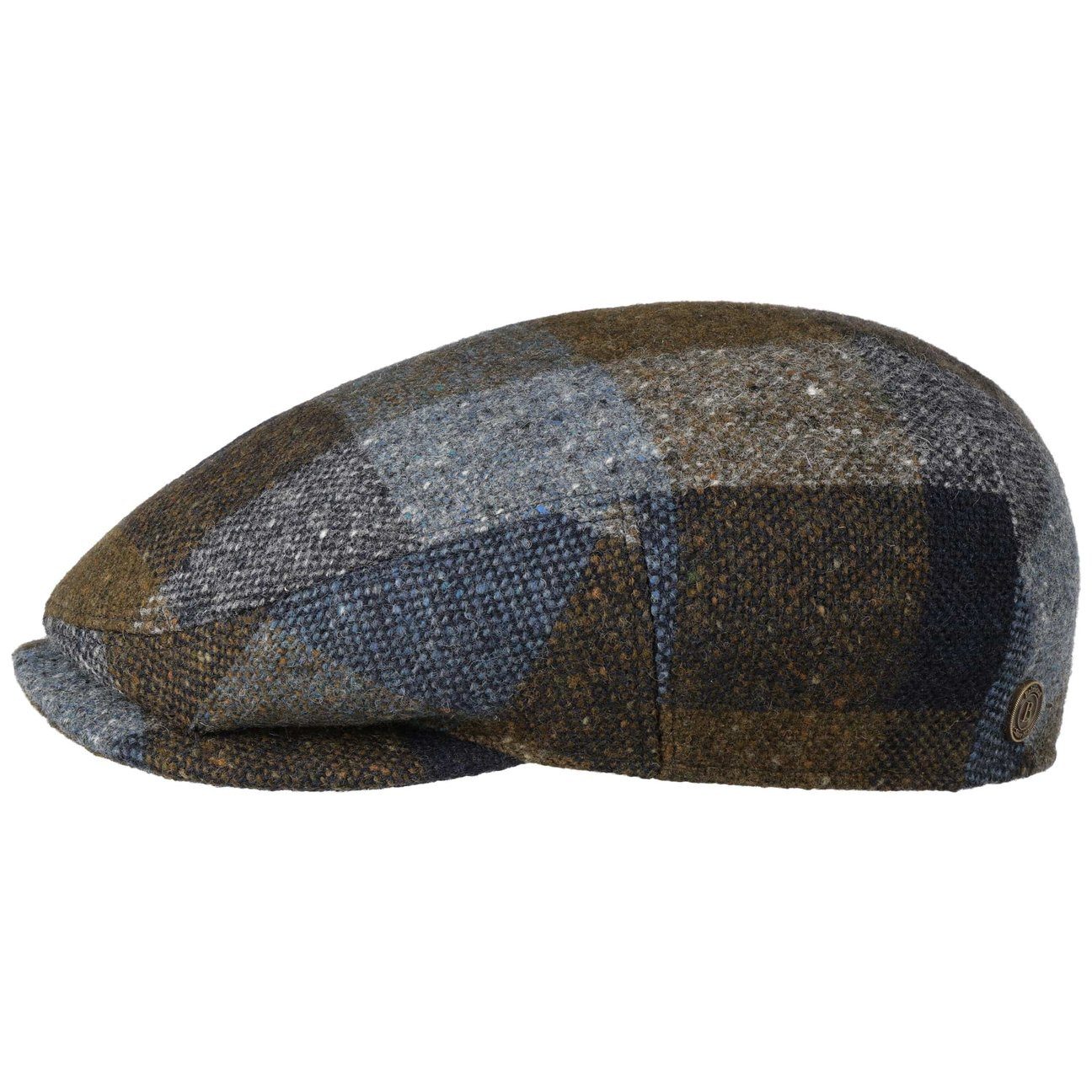 Balmoral Flat Cap (1-St) Schirmmütze mit Schirm, Made in the EU