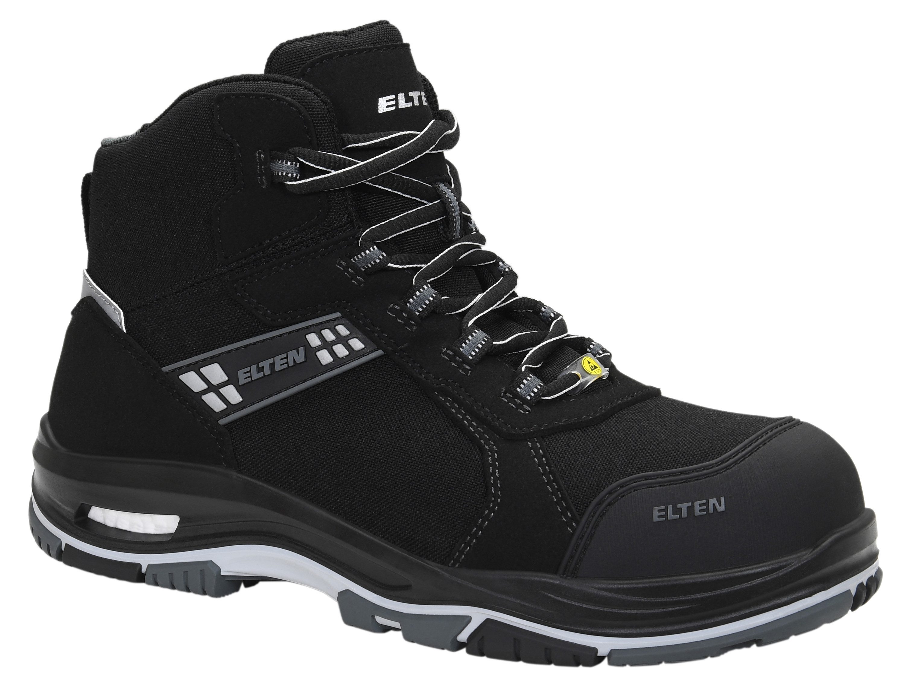 ELTEN IAN XXTP Pro grey Mid ESD S3S Sicherheitsstiefel (Schuhkarton, Paar)
