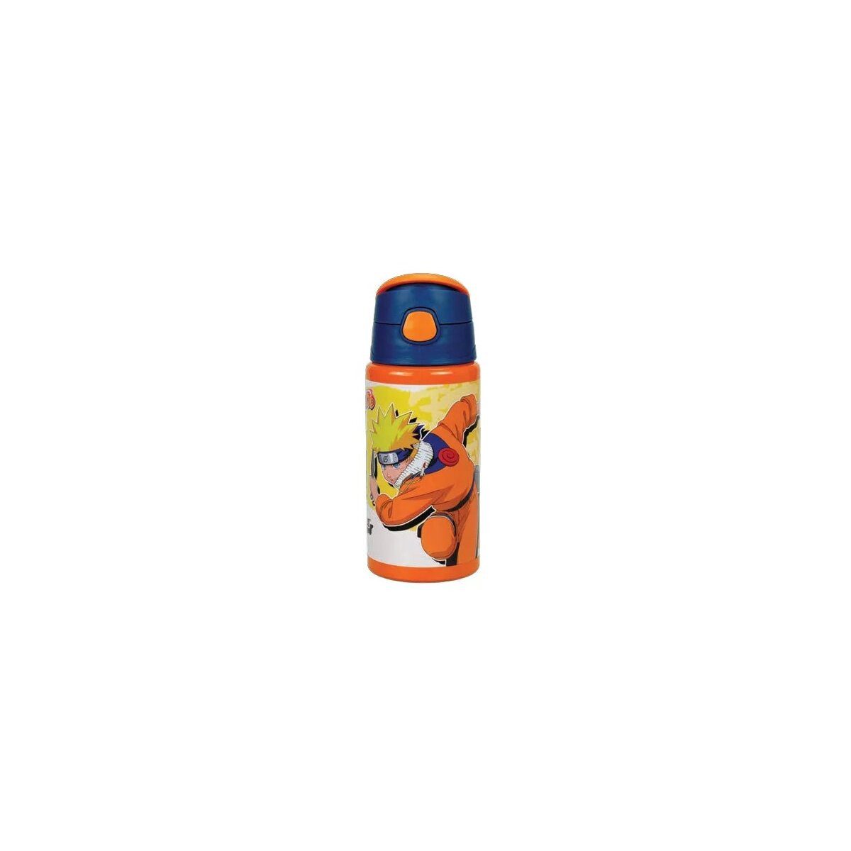 Naruto Trinkflasche Naruto Fire Aluminiumflasche mit Clip 500 ml