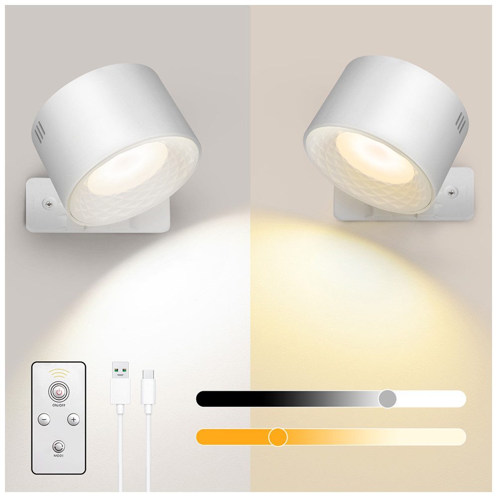 QUBEBU LED Wandstrahler LED Wandleuchte Innen, günstig online kaufen