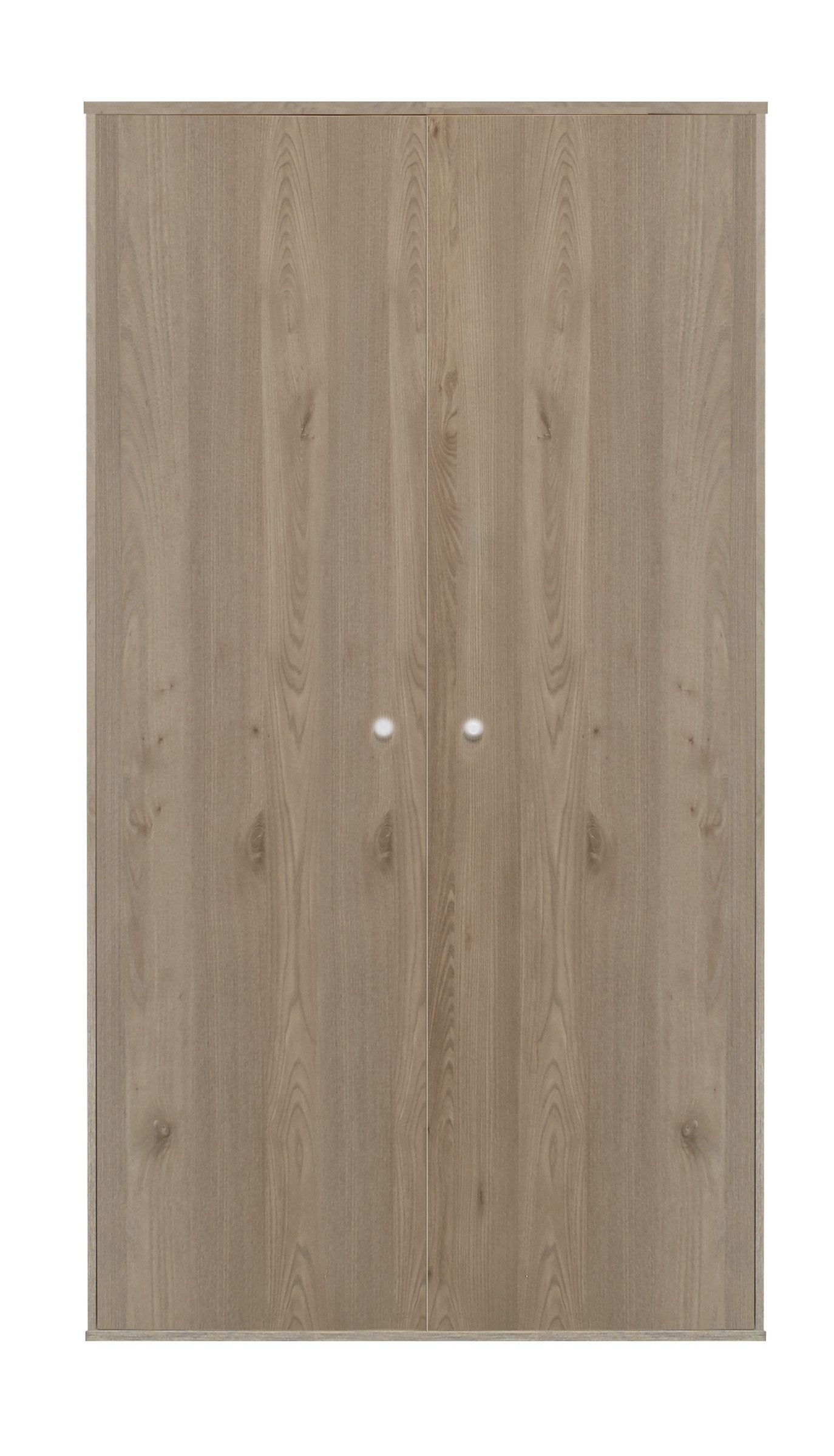 Mäusbacher Drehtürenschrank 2 Stangen, 1 Boden, Nelson Eiche Dekor - 80x152x42 (BxHxT)