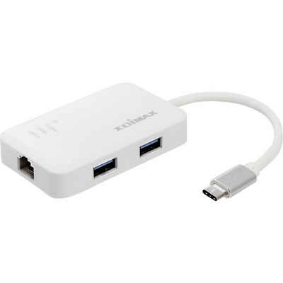 Edimax USB-C® bis 3-Port USB 3 Gigabit Ethernet-Hub Netzwerk-Adapter