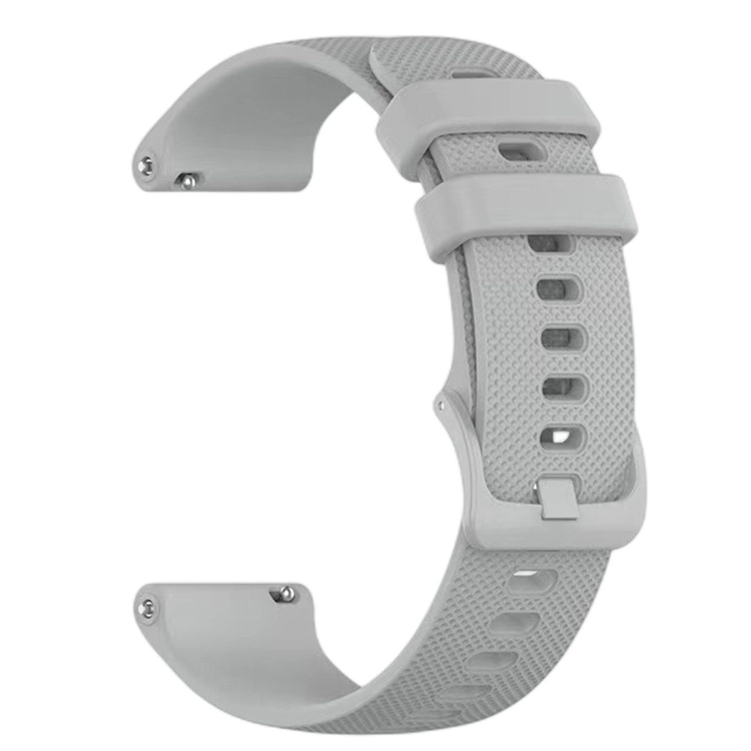 BOOD Uhrenarmband 20/22mm Universal Silikon Ersatzband mit praktischem Schnellverschluss, schweißresistent, rutschfest, individuell verstellbare Armbandlänge – Bild 2 von 5