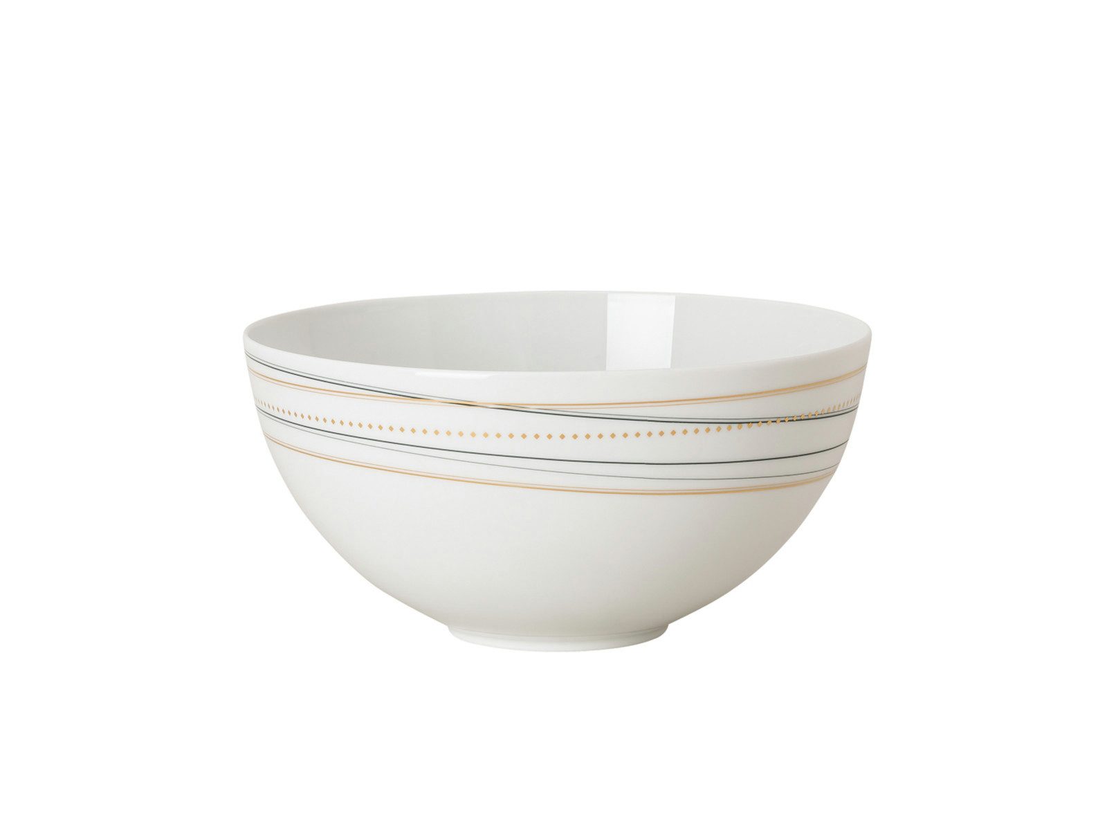 Rosenthal Schüssel TAC Gropius Glitch Schüssel 1,7l, Porzellan, (Schüsseln & Schalen)