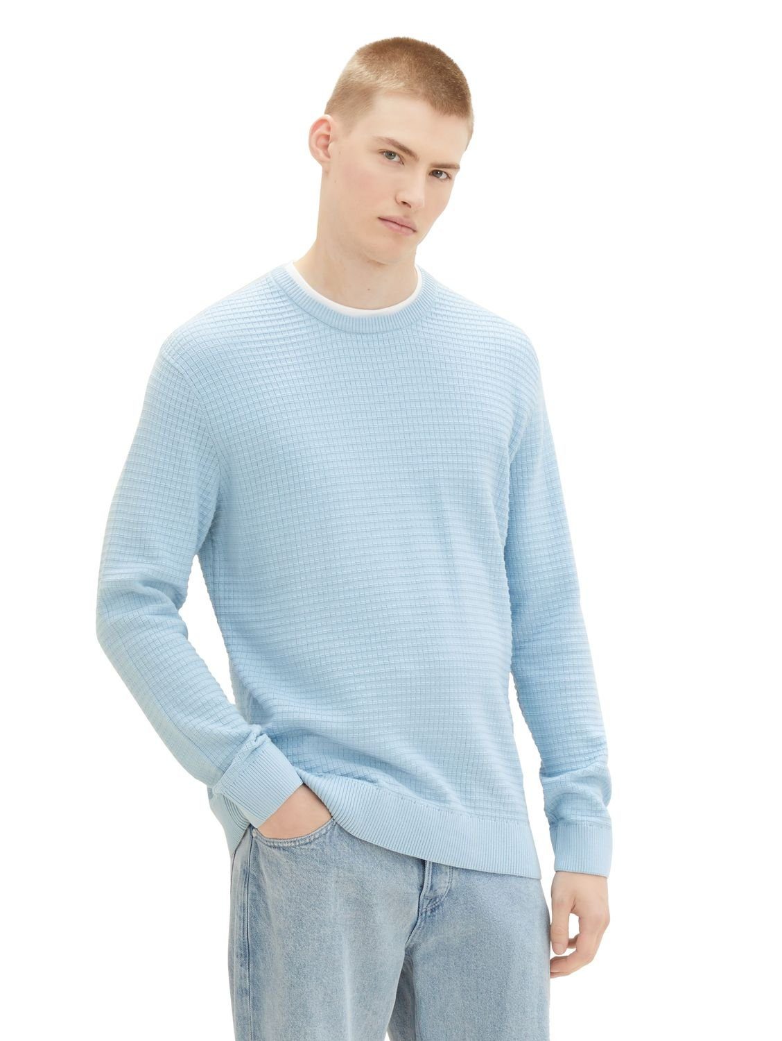 Strickpullover STRUCTURED DOUBLELAYER