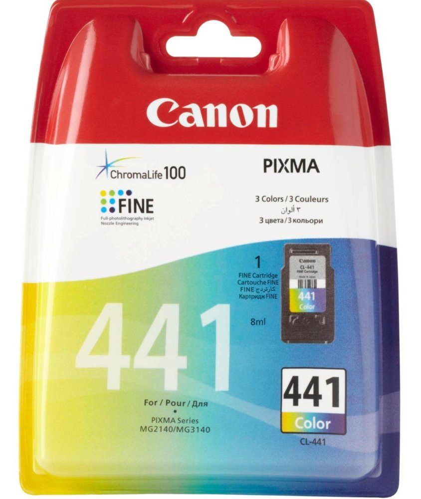 Canon Canon Druckerpatrone Tinte CL-441 EMB tri-color, dreifarbig Tintenpatrone