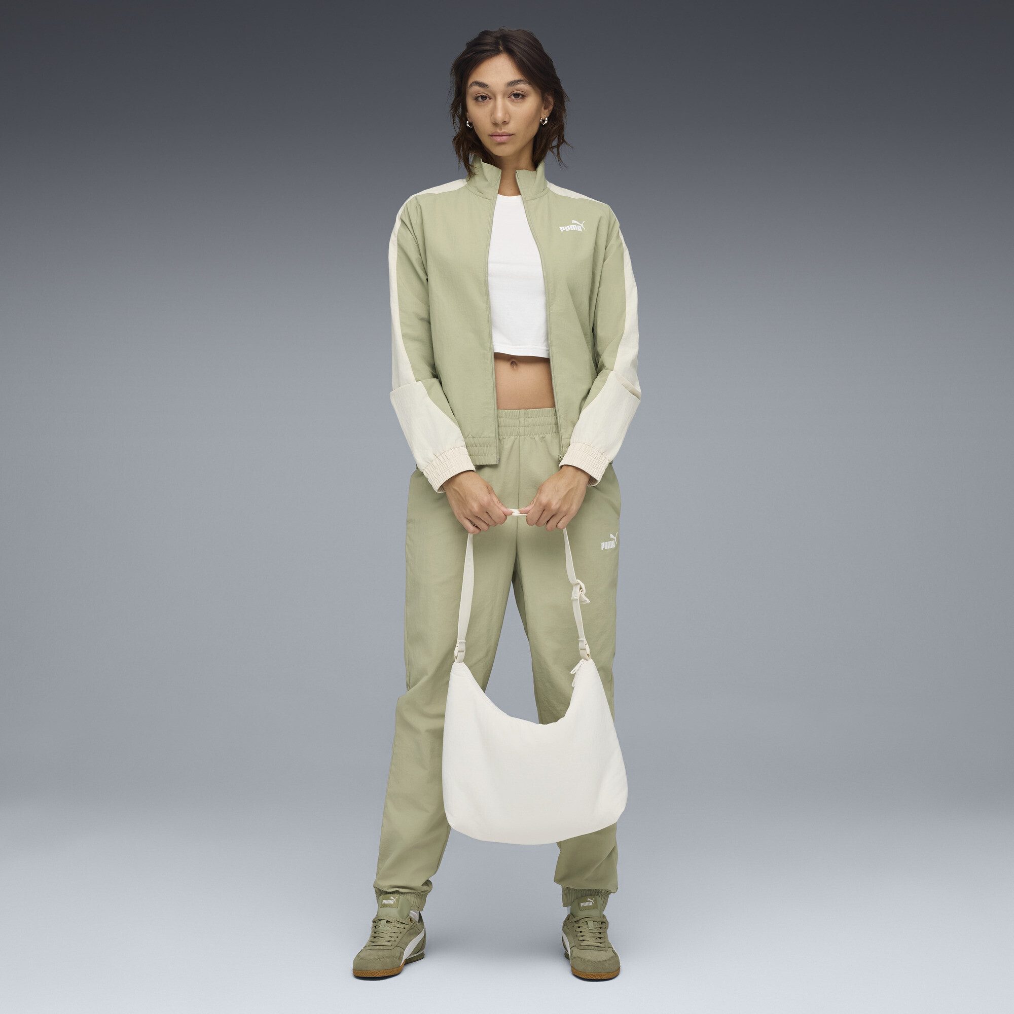 PUMA Trainingsanzug Trainingsanzug aus Webware Damen günstig online kaufen