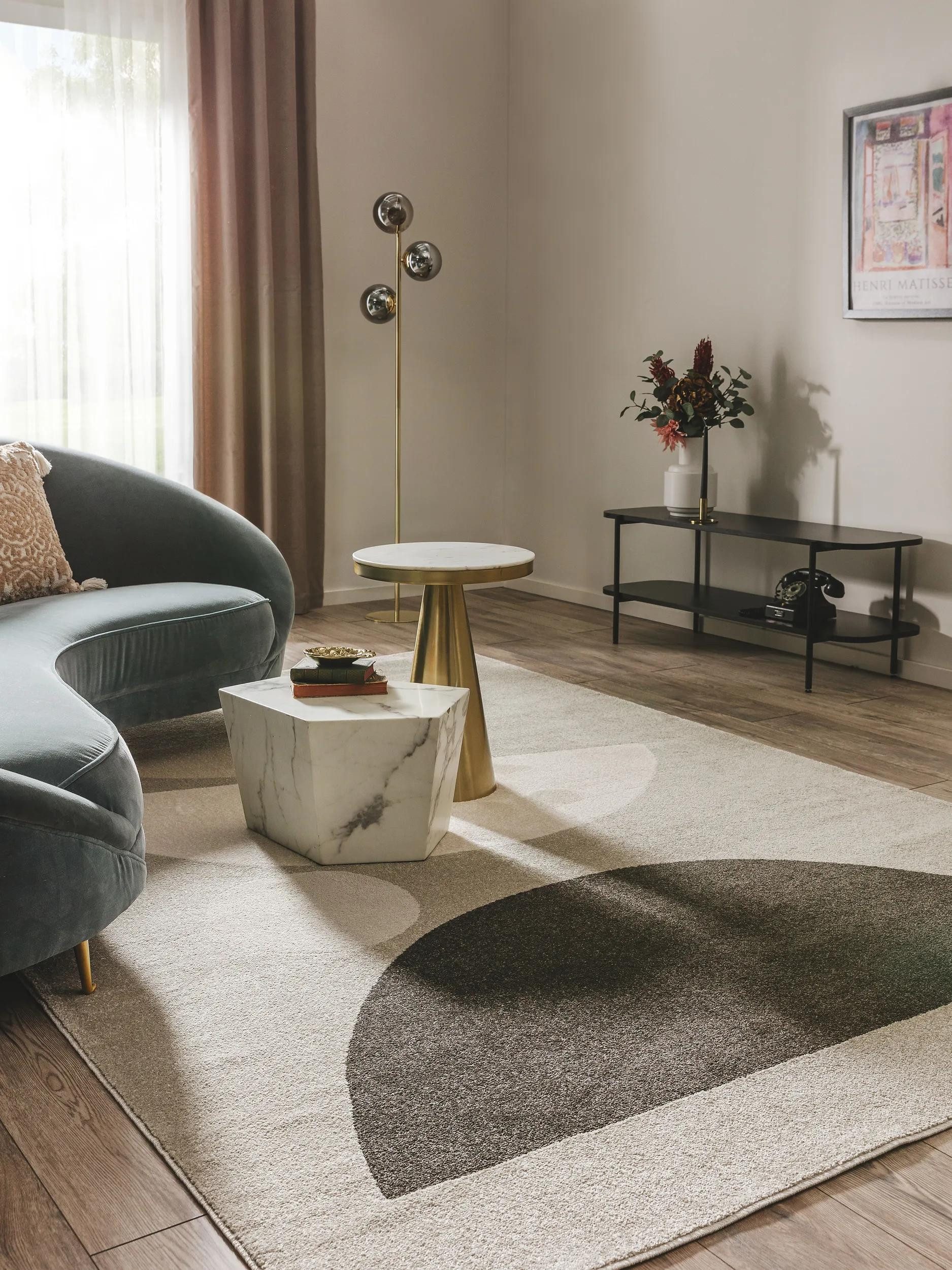 benuta Teppich Ida, rechteckig, Höhe: 6 mm, Teppich Wohnzimmer, Schlafzimmer, Esszimmer, Flur, Kunstfaser, Cozy