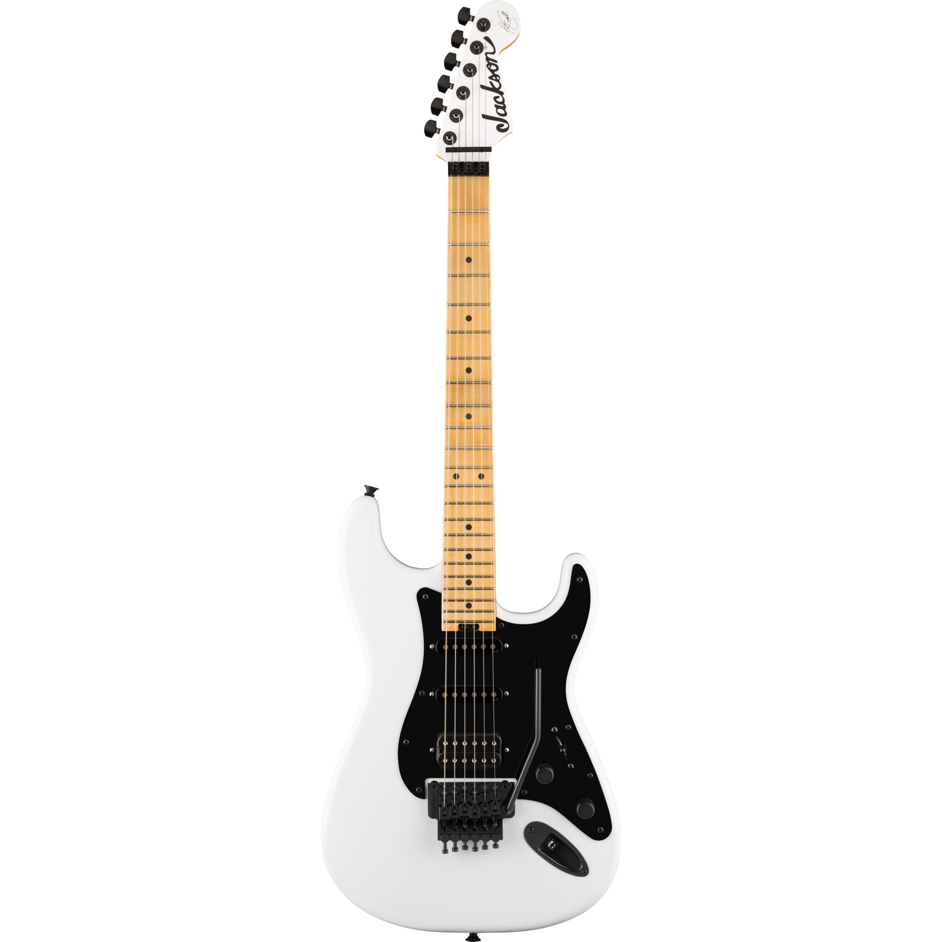 Jackson E-Gitarre, E-Gitarren, Andere Modelle, 50th Anniversary Iron Maiden Adrian Smith SC1 Snow White - E-Gitarre