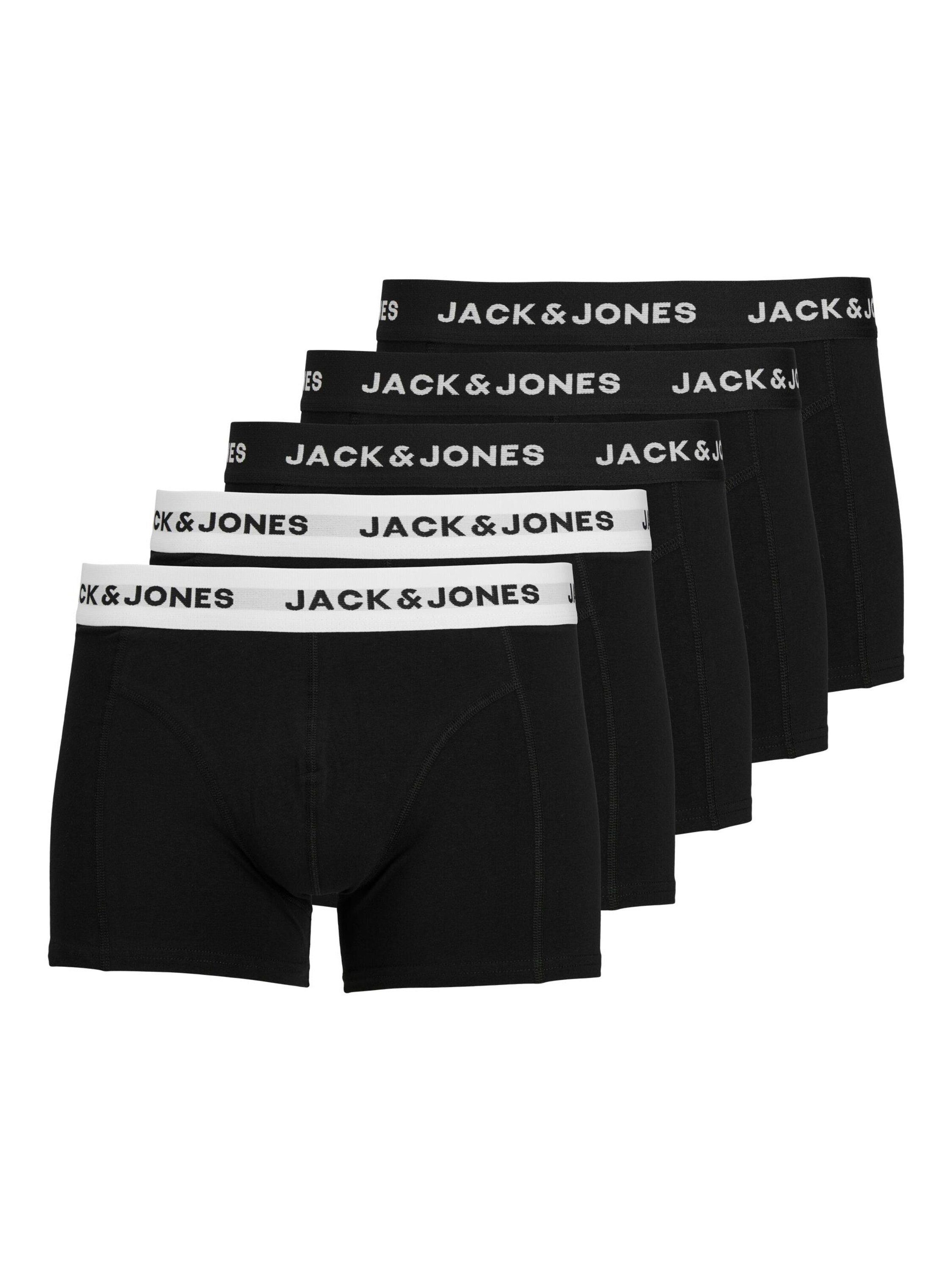 Jack & Jones Boxershorts Solid (5-St) günstig online kaufen