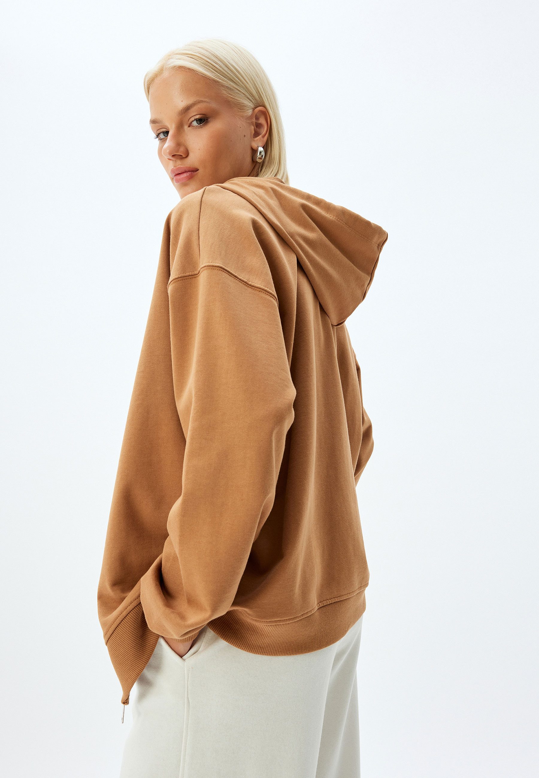 Koton Cardigan Vollreißverschluss Mit Reißverschlussdetail