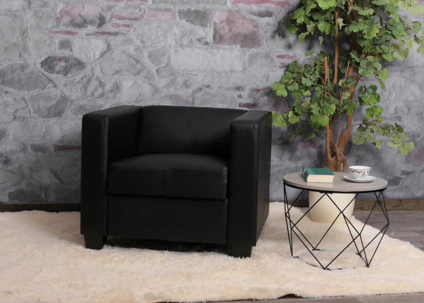 MCW Sessel Lille-L, Bequeme Sitzpolsterung, Lounge-Stil, günstig online kaufen