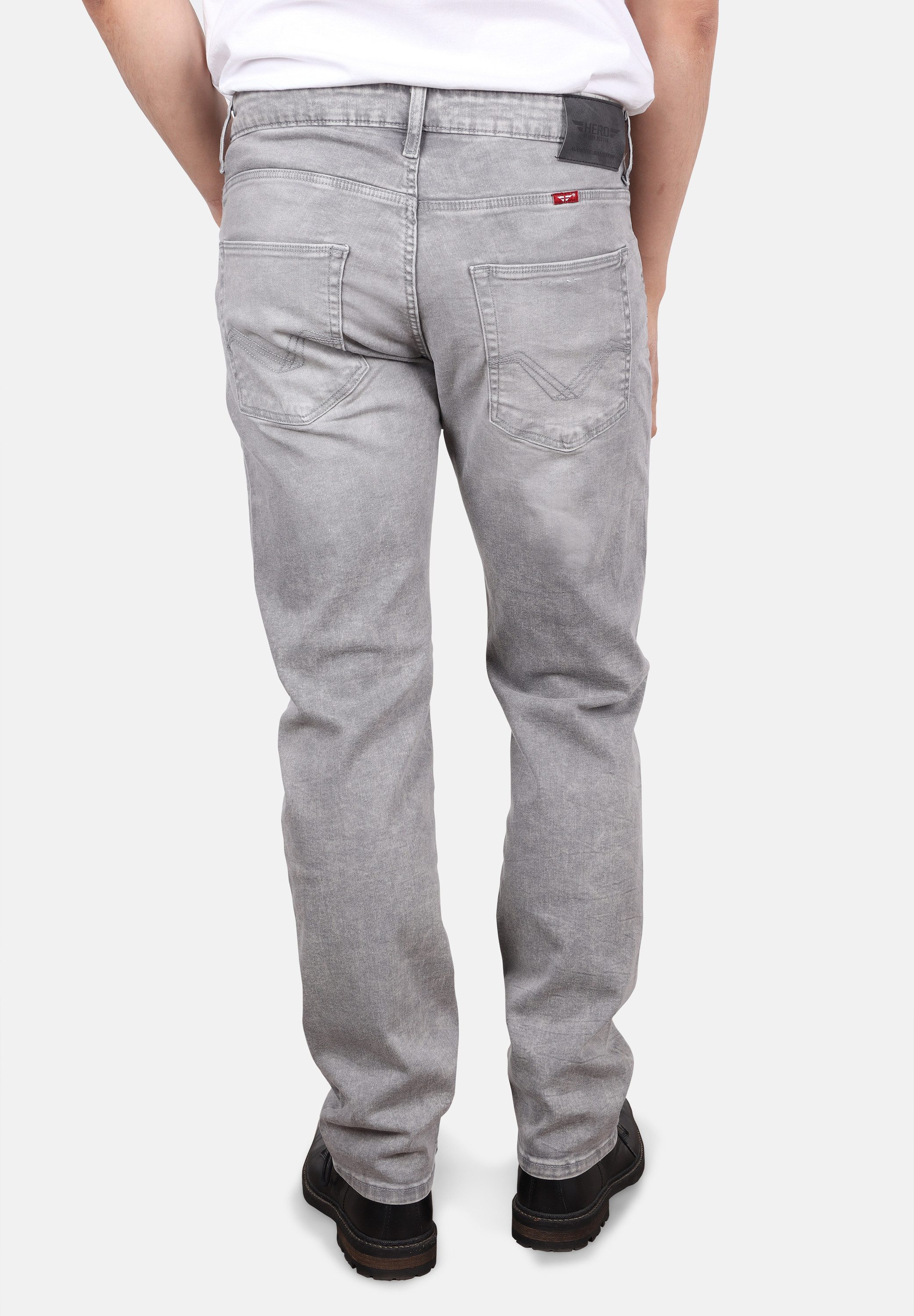 HERO by John Medoox 5-Pocket-Jeans Denver Fashion Regular Straight Stretch günstig online kaufen