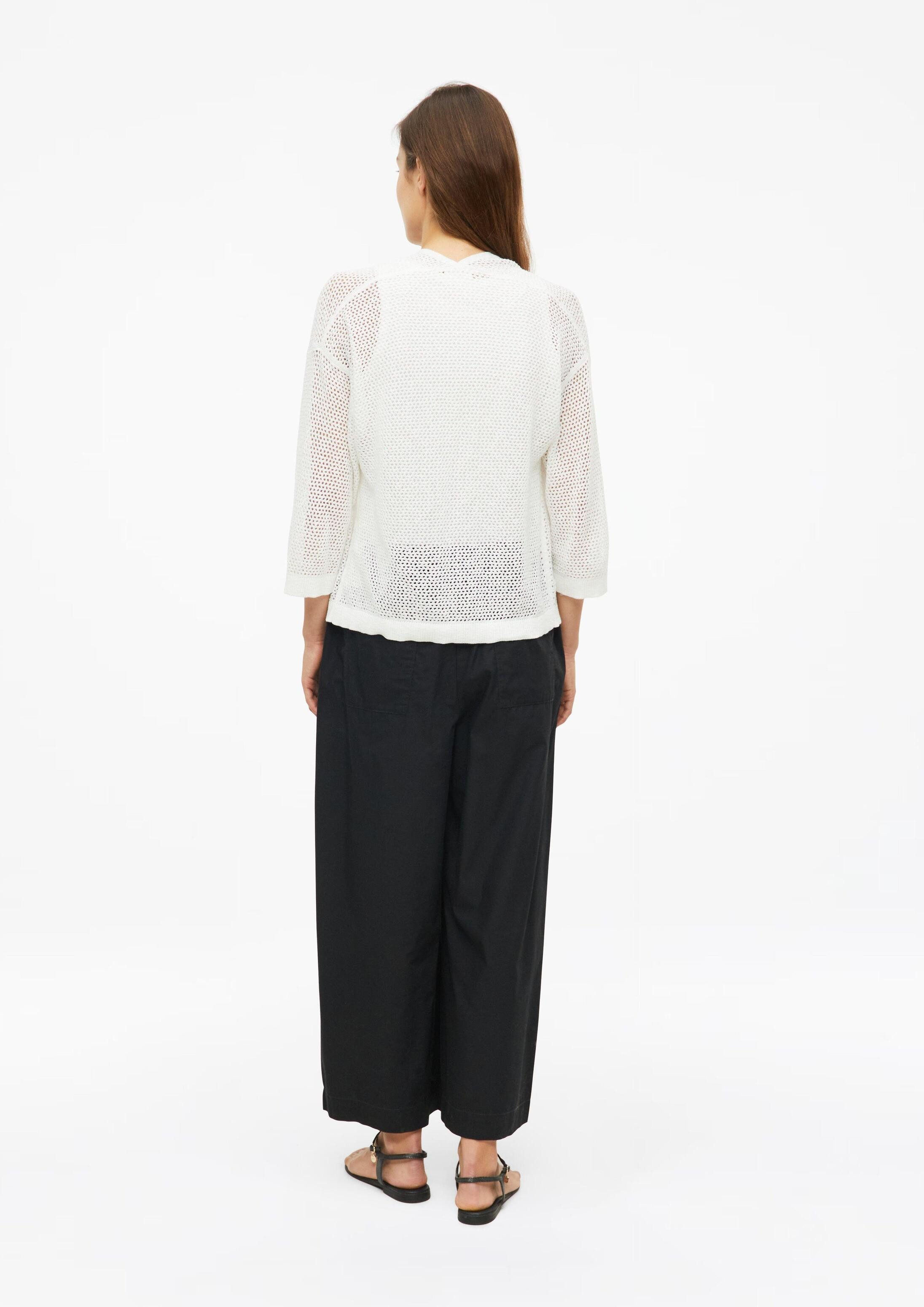 s.Oliver Cardigan Strickjacke Ajour-Strickjacke mit 3/4-Arm