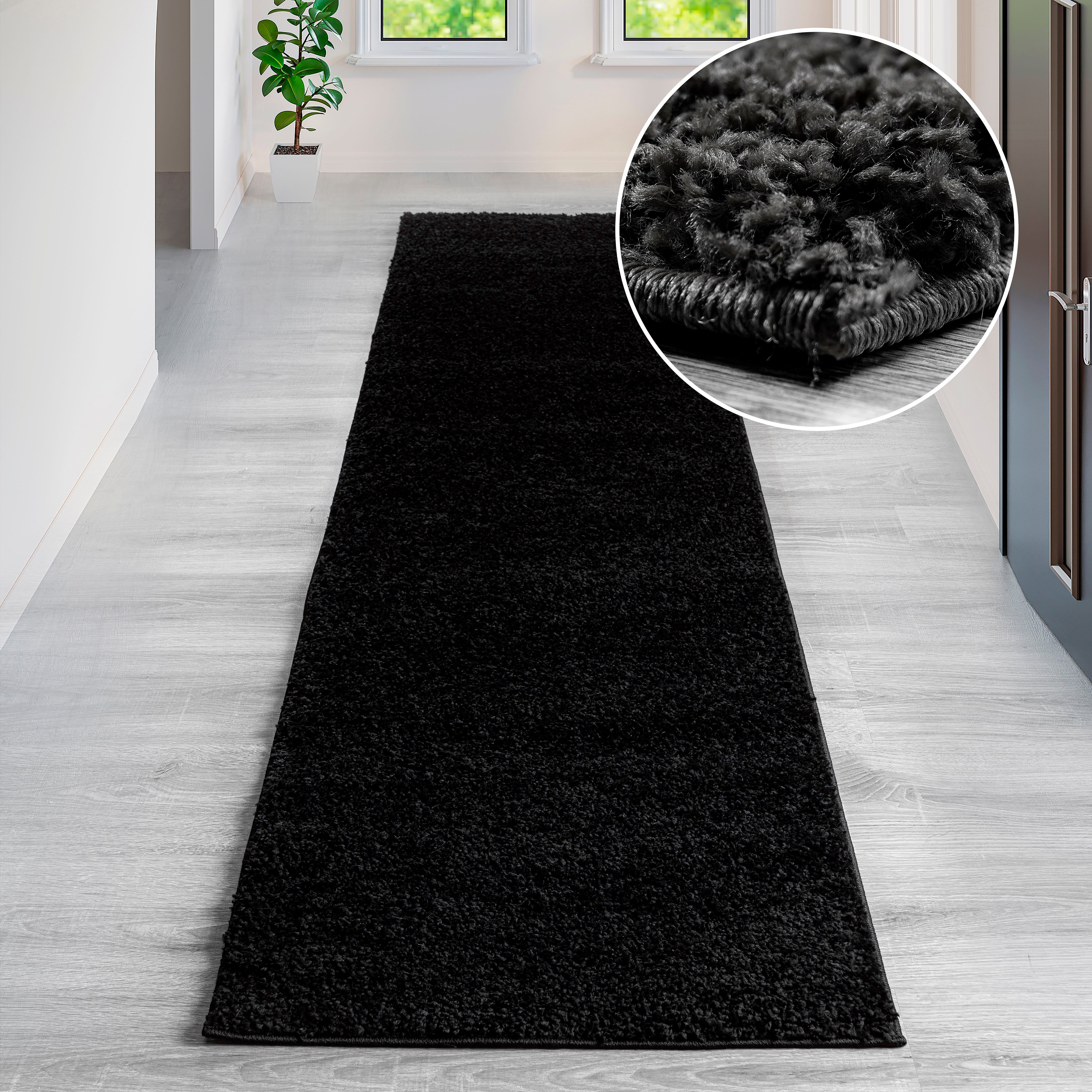 my home Läufer Shaggy 30, rechteckig, günstig online kaufen