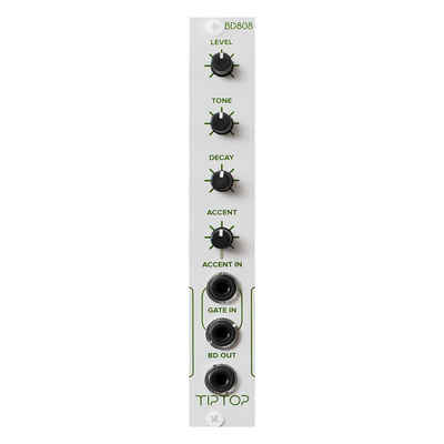 Tiptop Audio Synthesizer, BD808 White - Drum Modular Synthesizer
