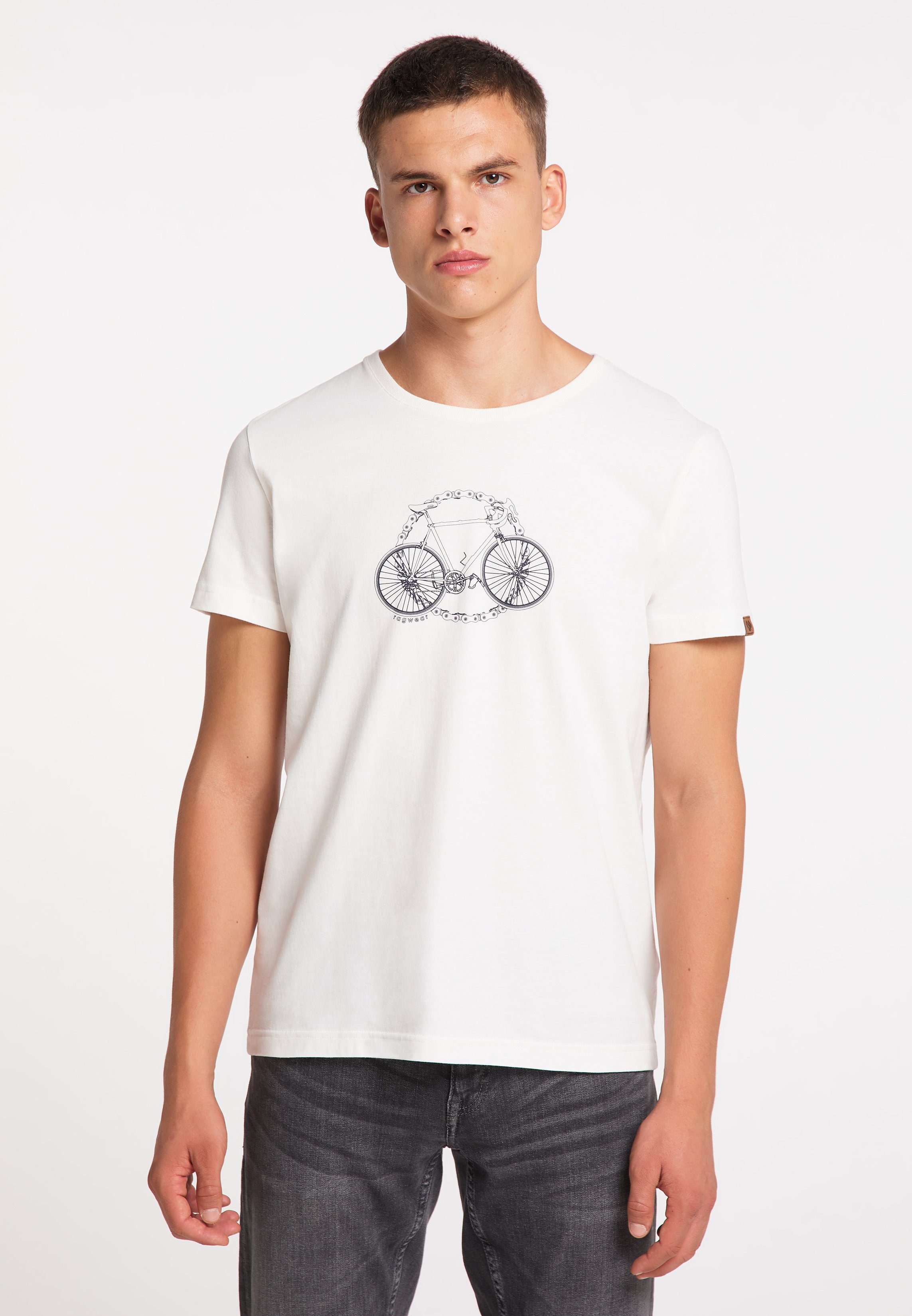 Mode Ragwear Nachhaltige T-Shirt WHITE Vegane BLAIZE &
