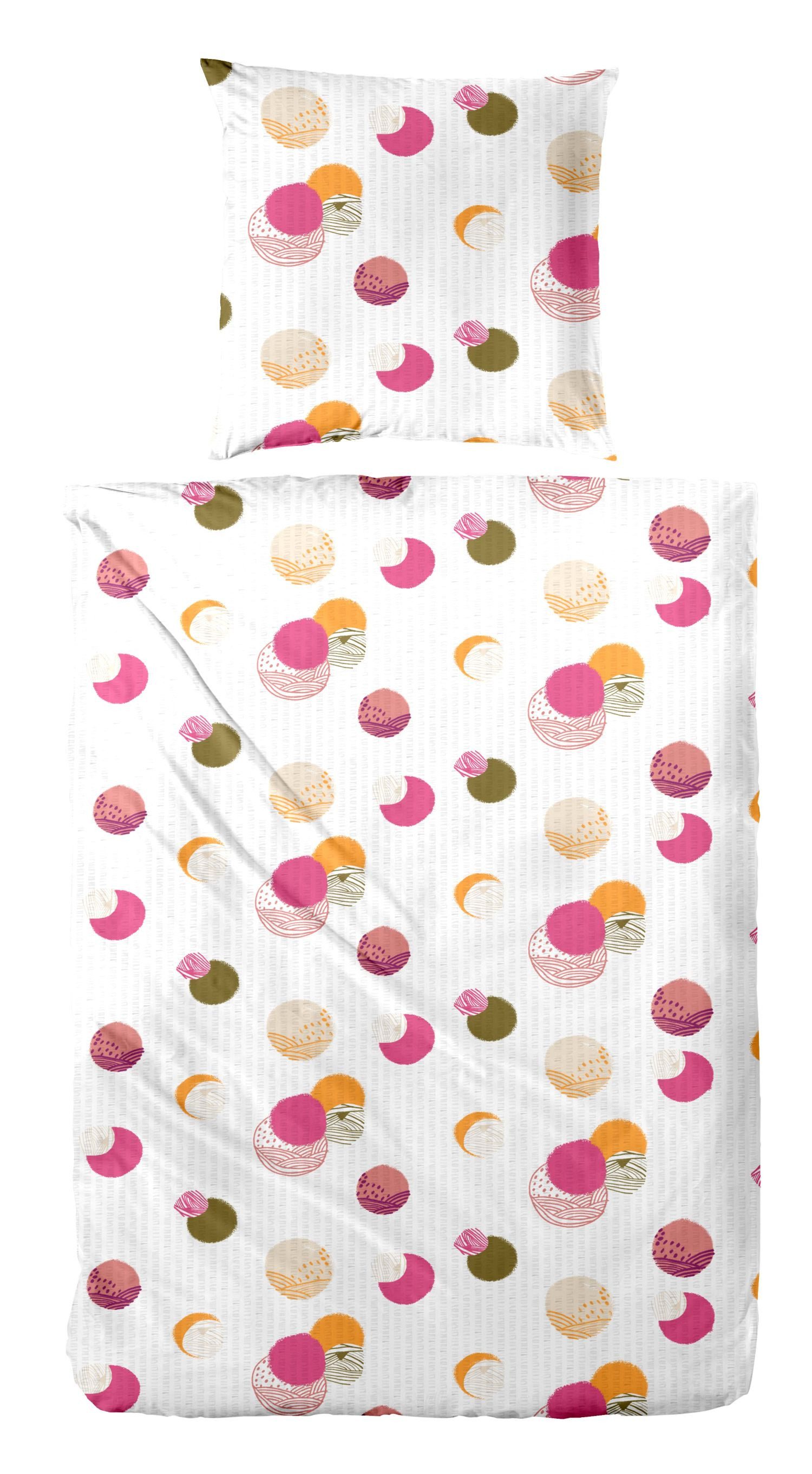 Primera Bettwäsche Primera Soft-Seersucker Bettwäsche 155x220 günstig online kaufen