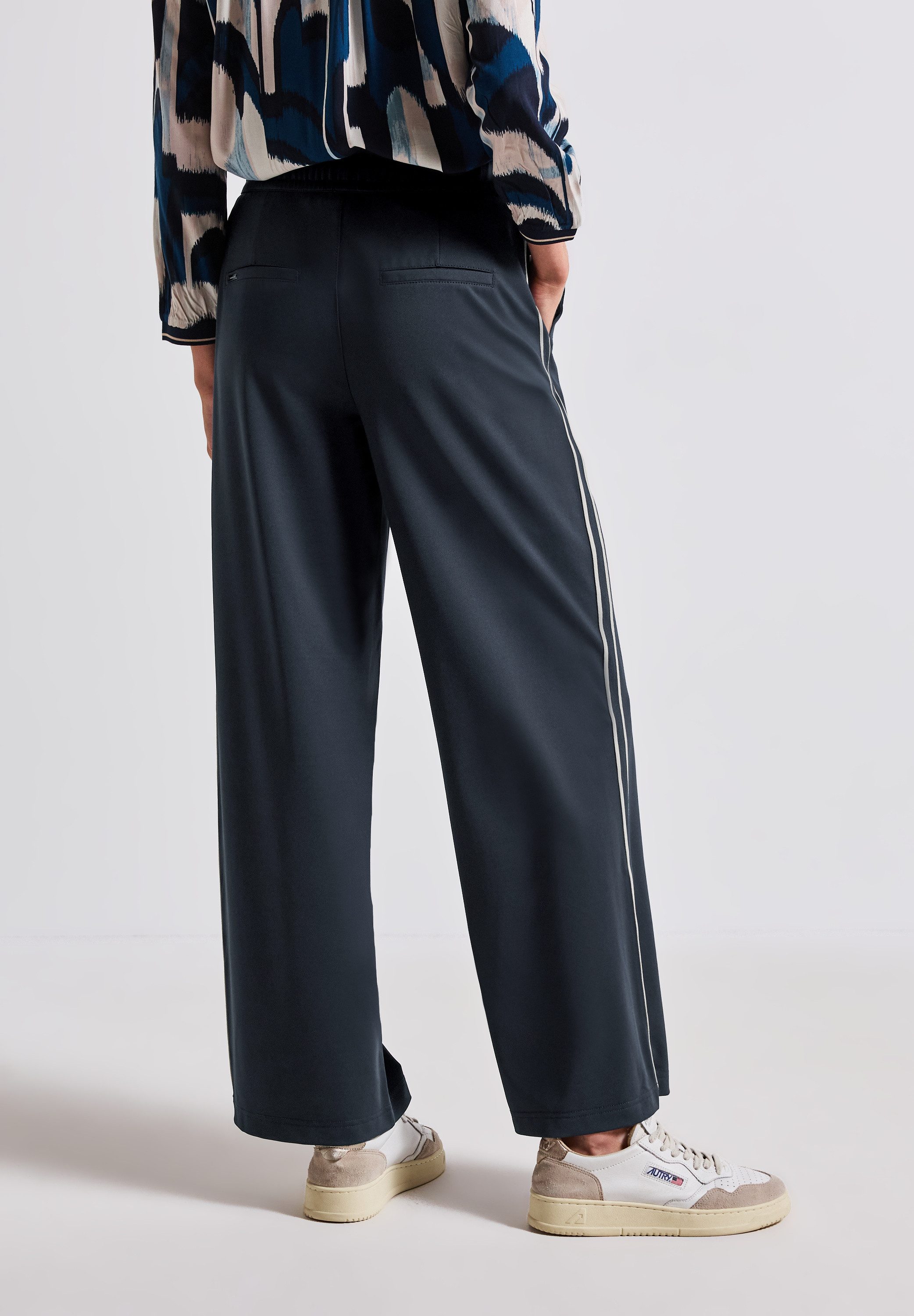 STREET ONE Stoffhose mit Gallonstreifen günstig online kaufen