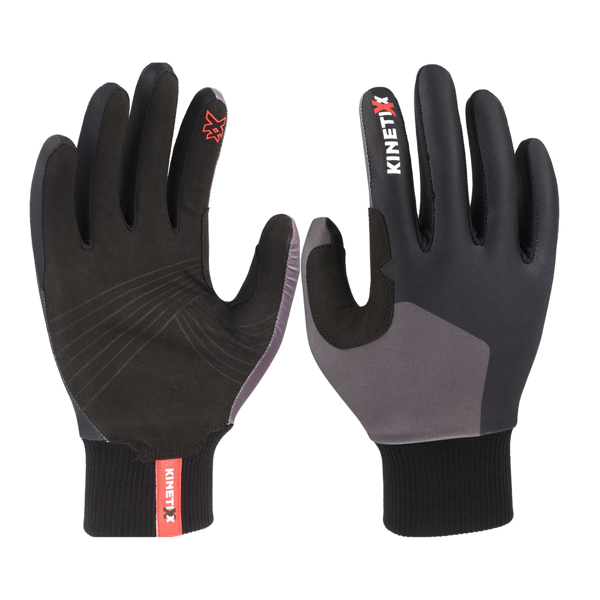 Kinetixx Langlaufhandschuhe Kinder-Langlaufhandschuhe Nilas Jr., KinetiXx (Schwarz, Berry, Blau) Grip, Kälteschutz, Touchscreen kompatibel, Hoher Tragekomfort