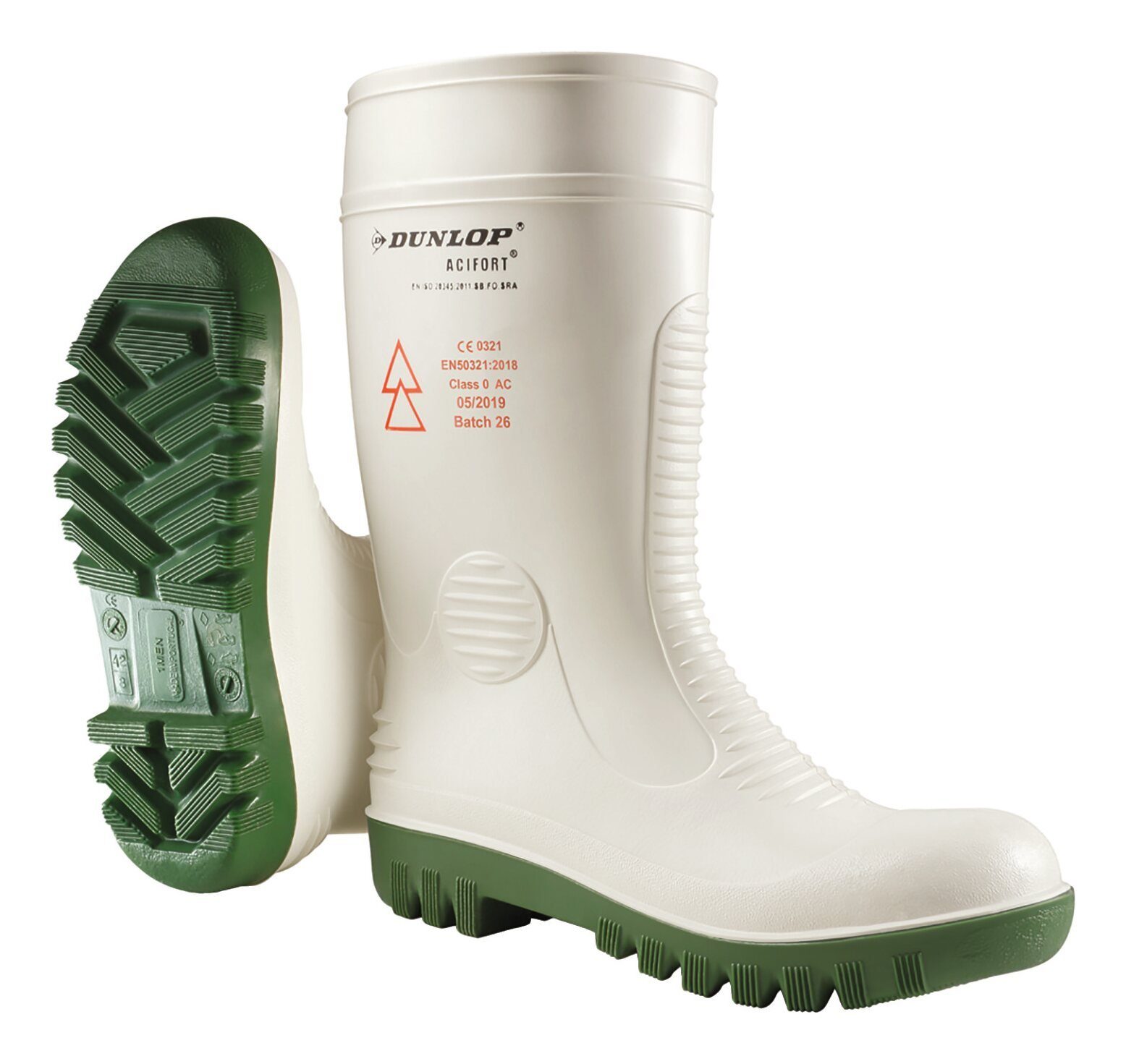 Dunlop Резиновые сапоги Сапоги Acifort High Voltage, white