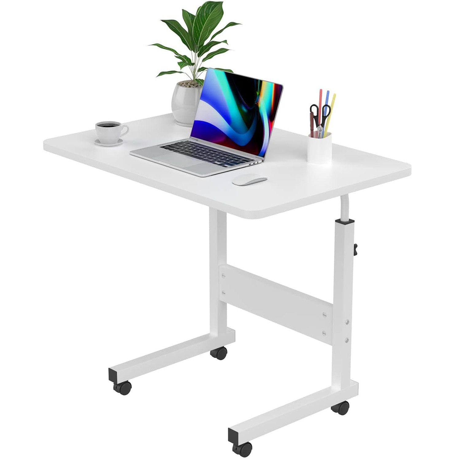 Rhein Beleuchtung Beistelltisch laptoptisch höhenverstellbar, mobiler schre günstig online kaufen