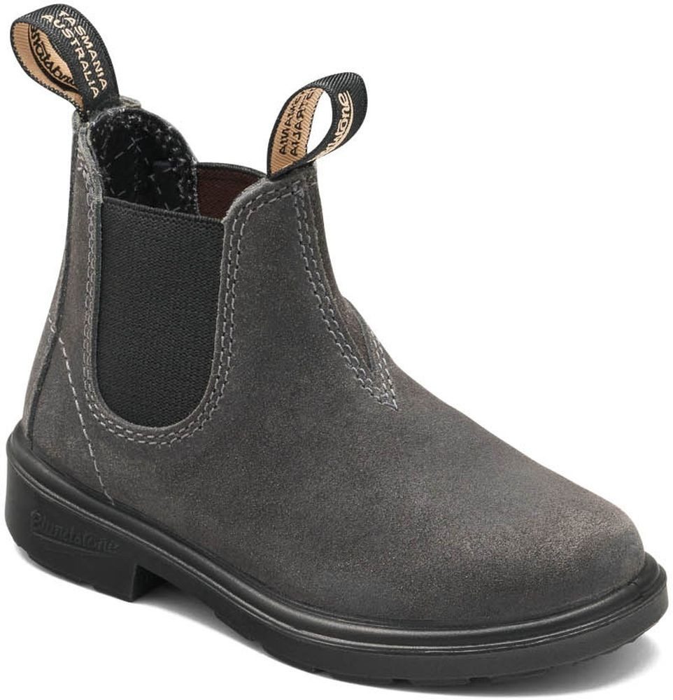Blundstone 2594 Steel Grey Waxed Suede (Kids) Stiefel