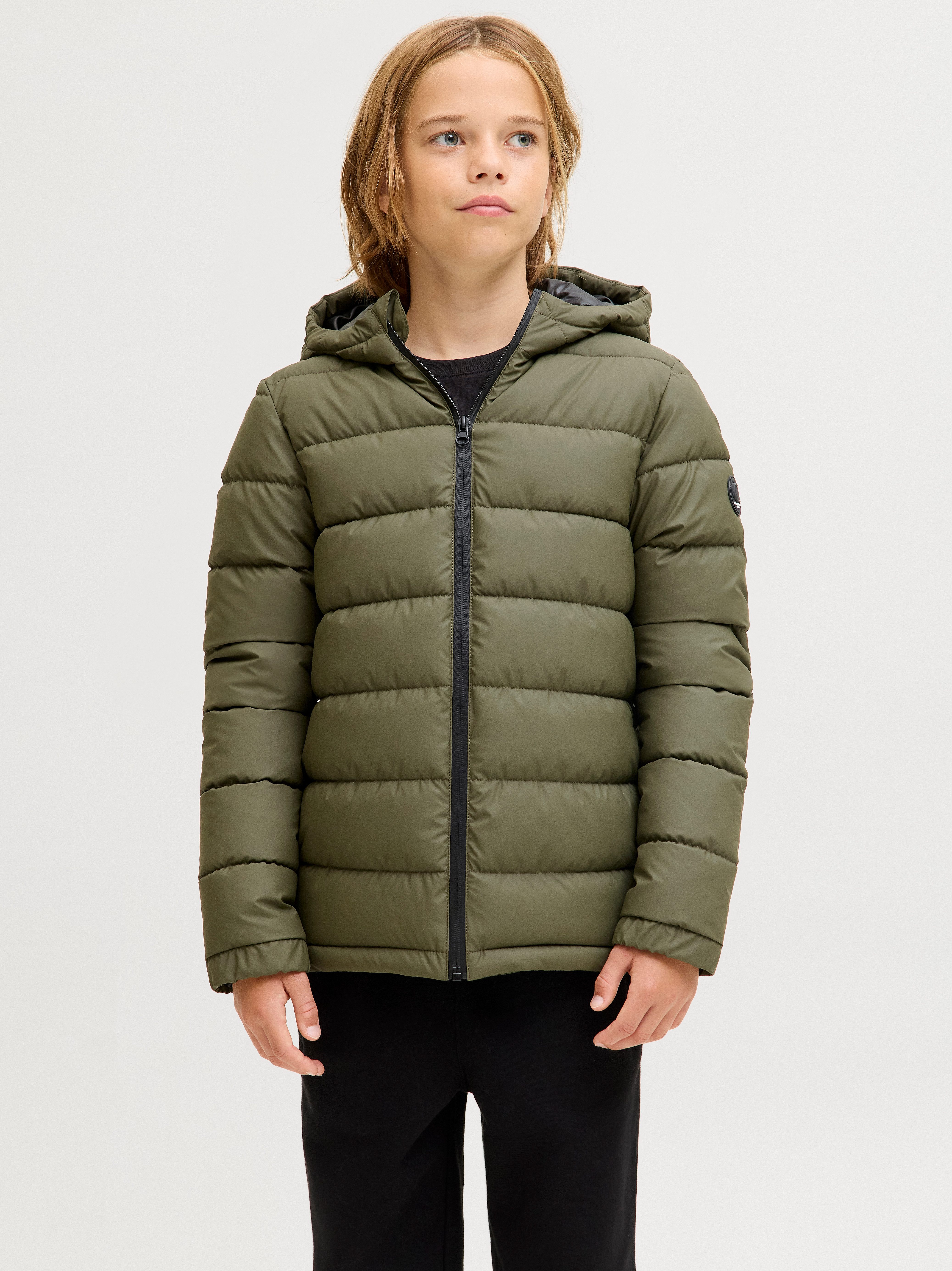 Jack & Jones Junior Steppjacke JCOPOINT PU PUFFER JACKET BF JNR