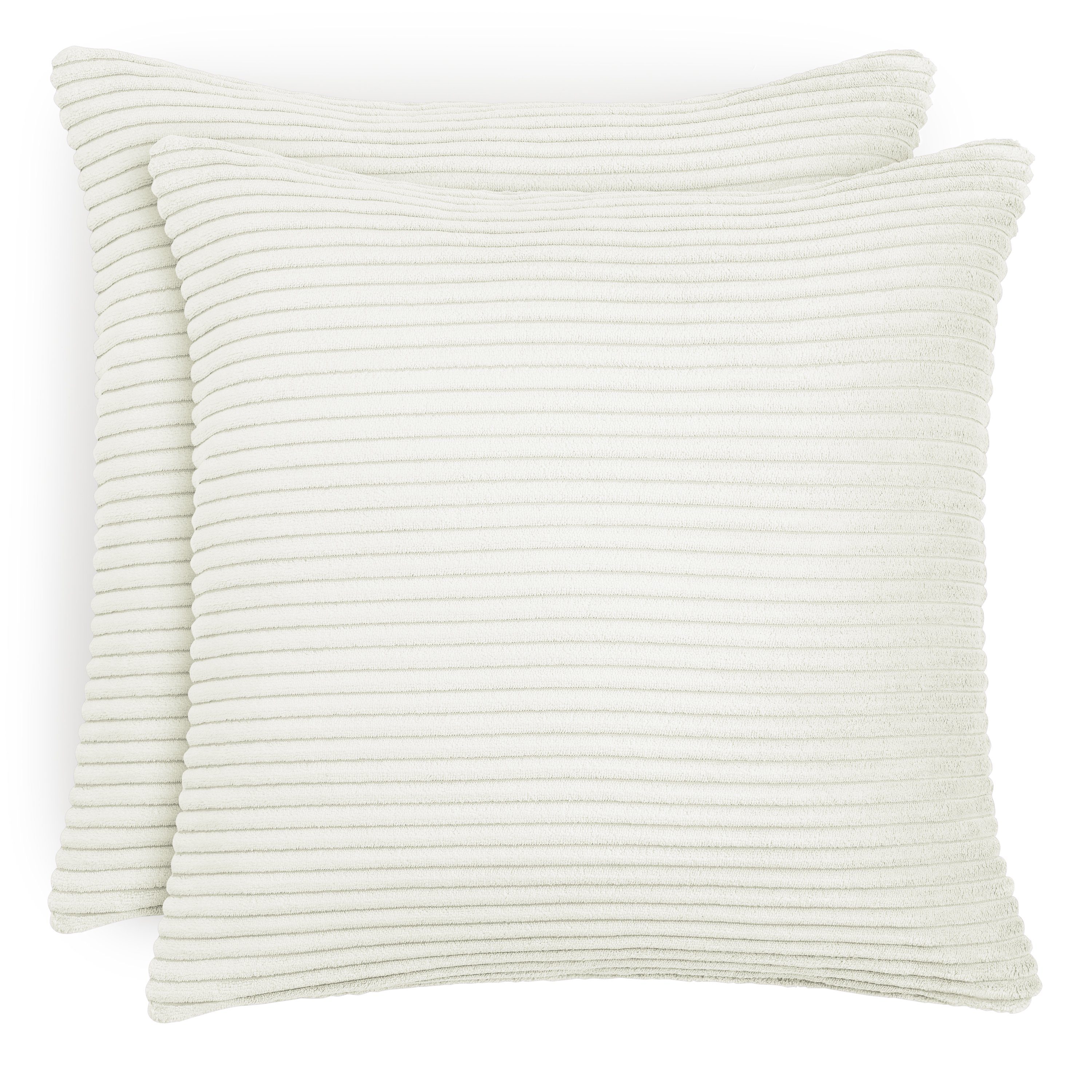 Blumtal Kissenhülle 2er Set Kissenbezug 40x40 cm– Kord Bezug, (2 Stück), we günstig online kaufen