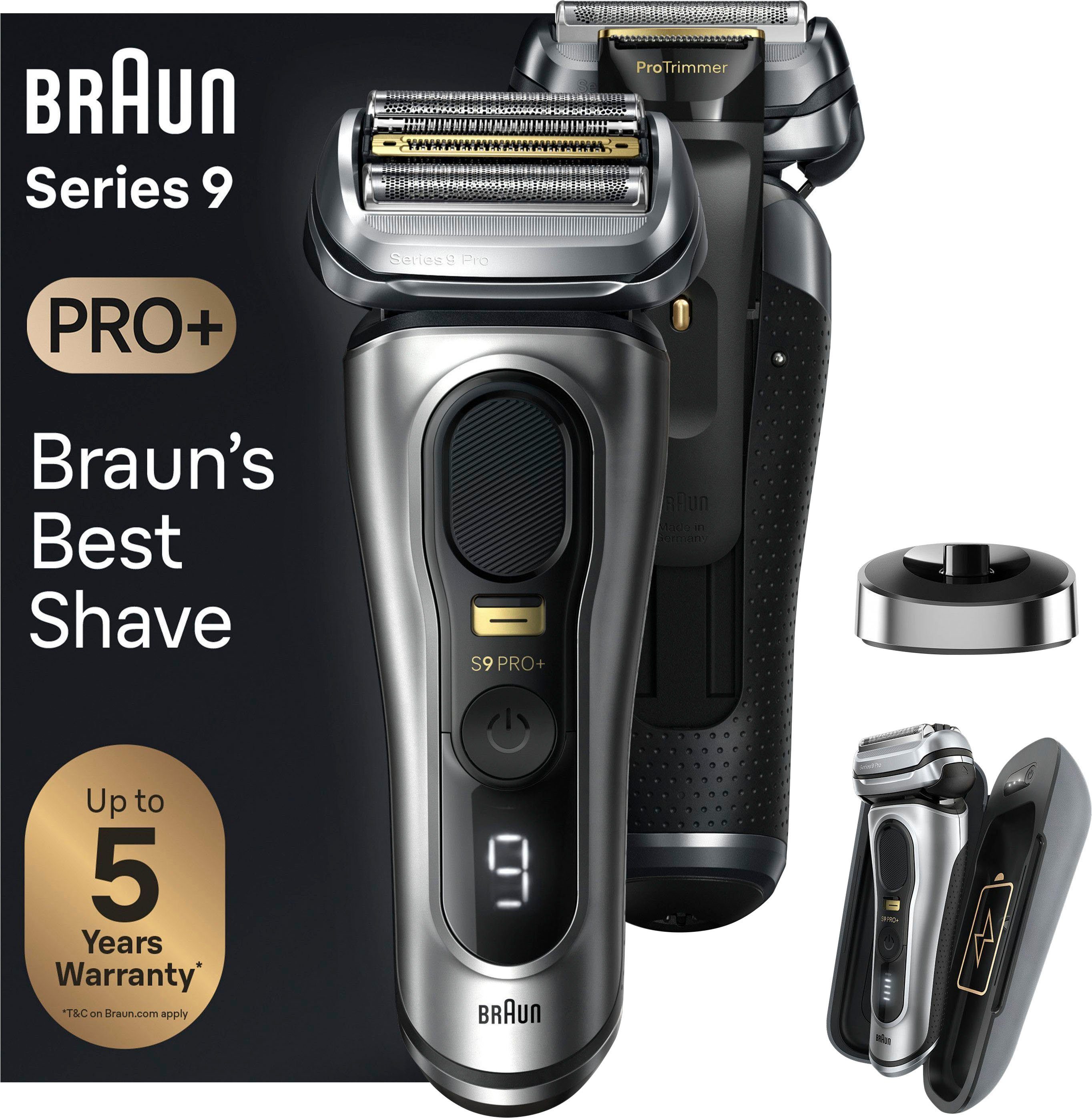 Braun Elektrorasierer Series 9 Precision Pro+ 9527s, ProTrimmer