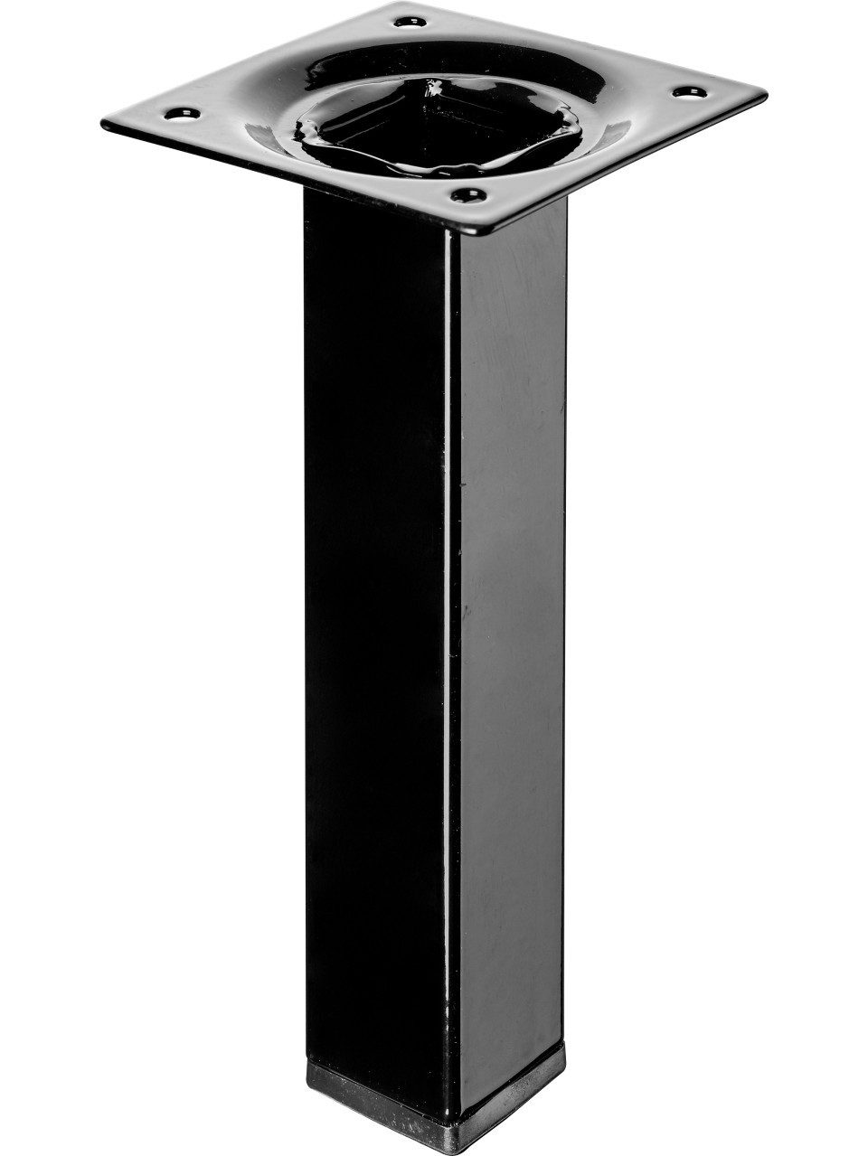 Hettich Tischbein Hettich Tischbein 2,5 x 15 cm Stahl schwarz - 1
