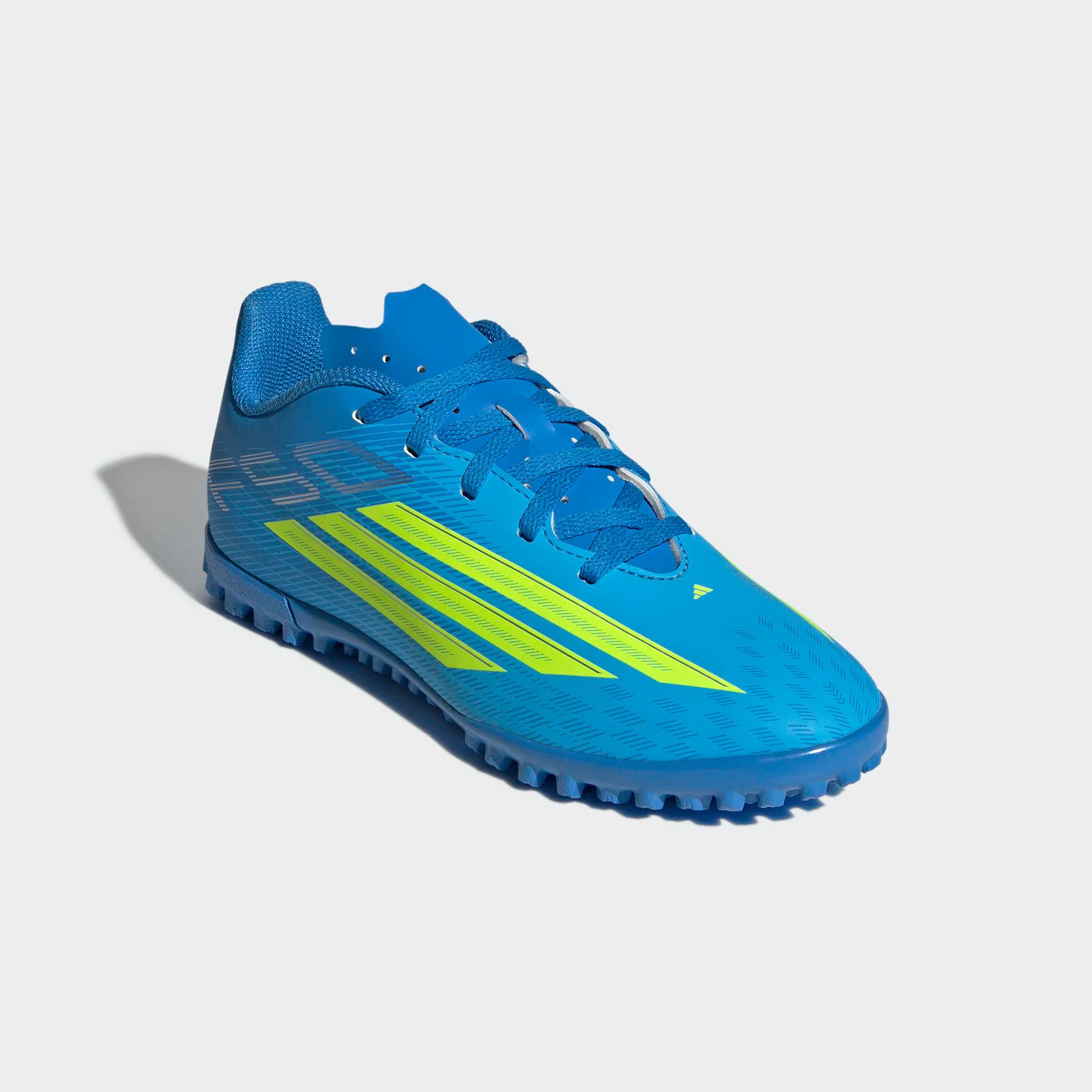 adidas Performance F50 CLUB TURF KIDS Fußballschuh für Kunstrasen, Hart- und Aschenplätze, für Kinder & Jugendliche