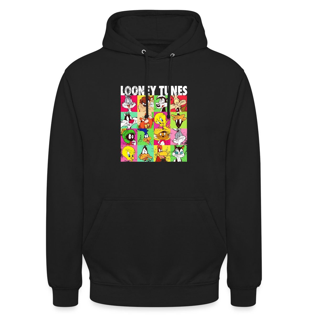 Hoodie Looney Tunes Charaktere Kachel Unisex Hoodie