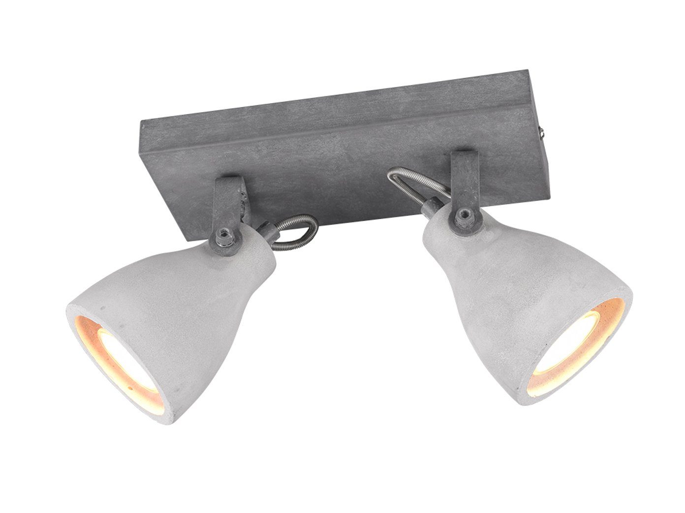 TRIO Leuchten Deckenstrahler, Lichtspots Decken-lampe Industriedesign über-n Esstisch, Breite 23cm