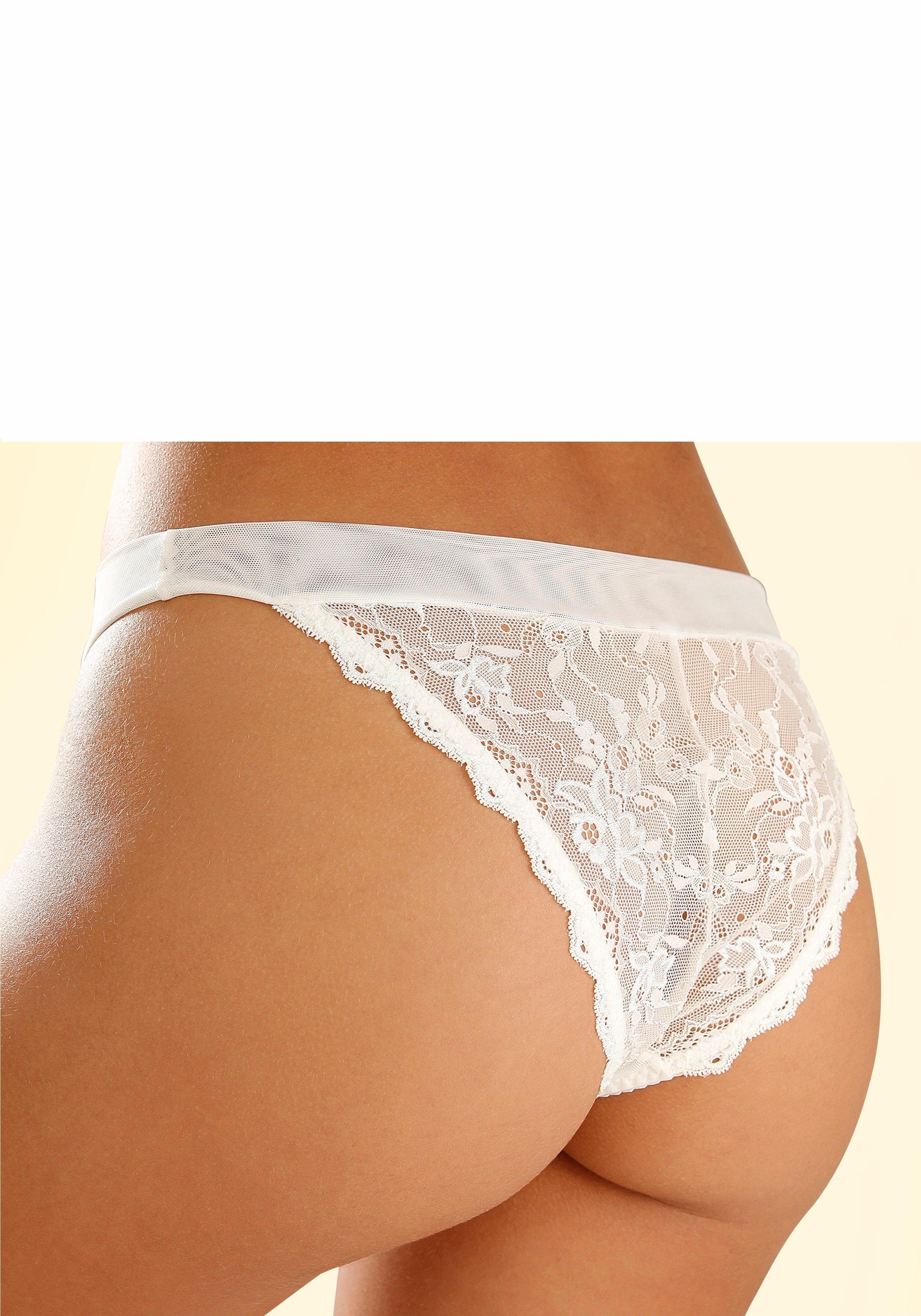 LASCANA Stringtanga Nina in raffinierter Schnittform, als Dessous-Set kombinierbar – Bild 3 von 5