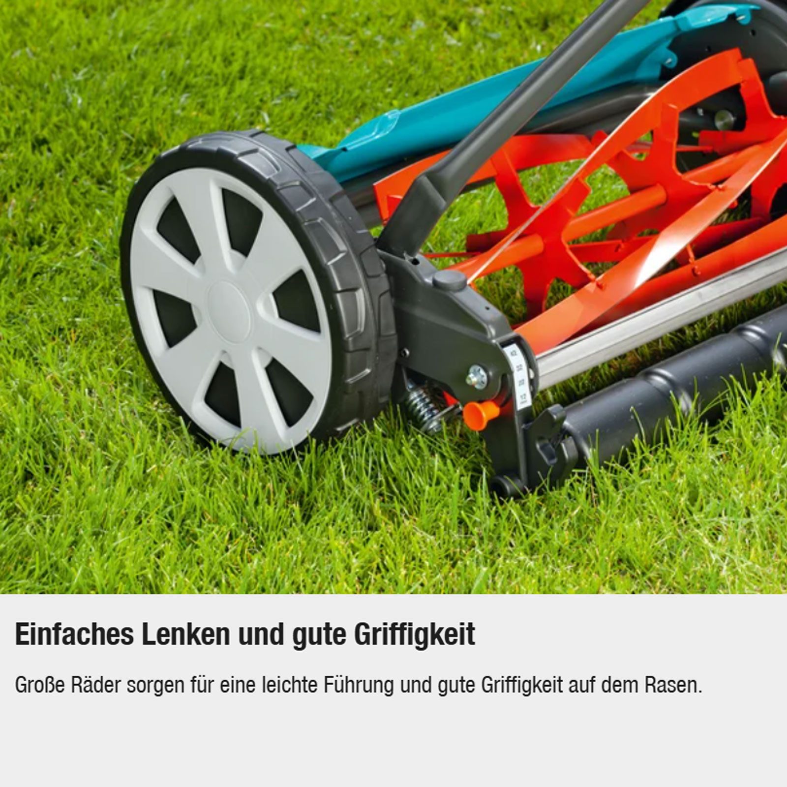 GARDENA Spindelmäher Gardena Classic 400 Rasenmäher 04018-20 Schnittbreite 40 cm für 200m² – Bild 4 von 5