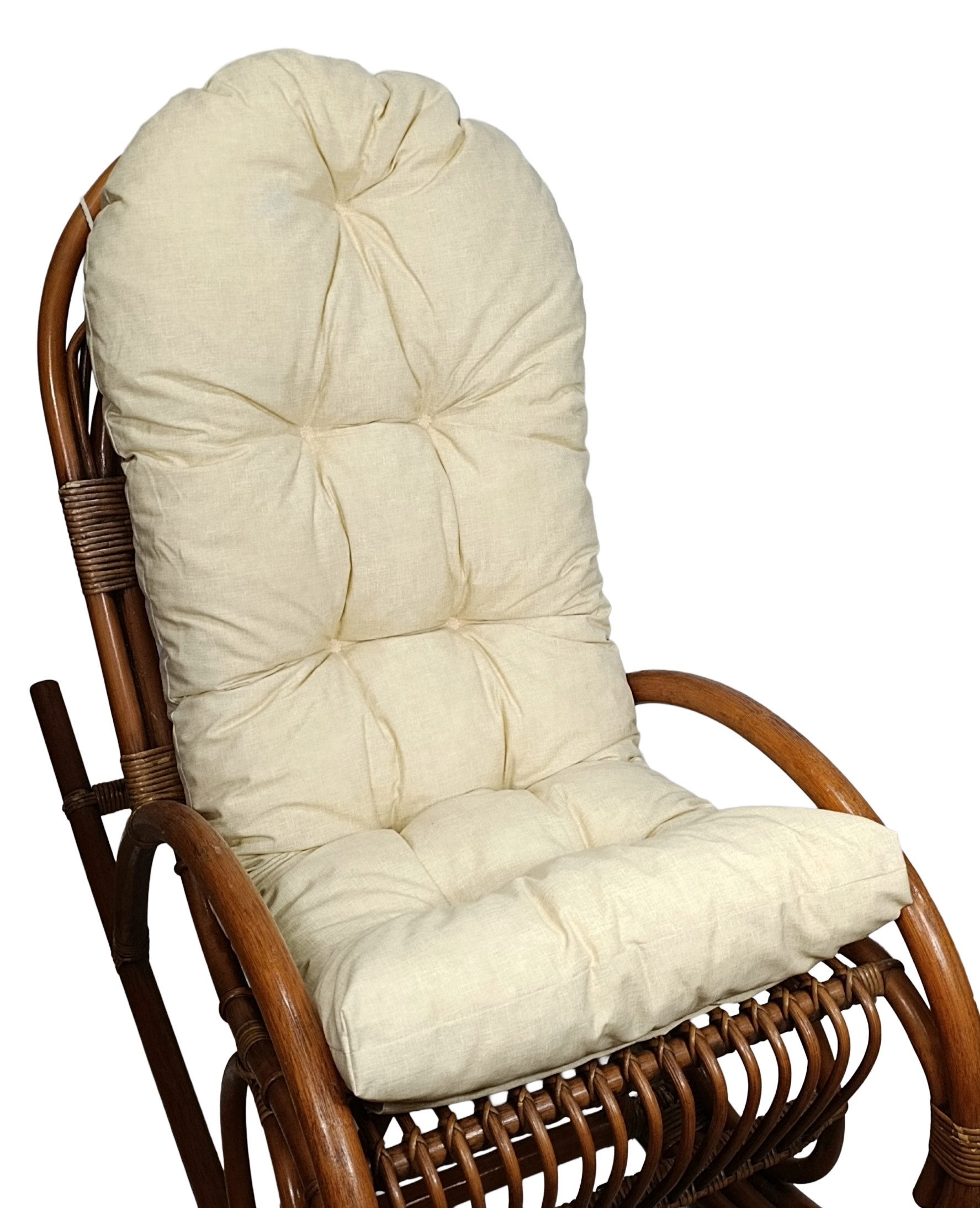 Rattani Polsterauflage Polster, Kissen für Schaukelstuhl, Liegestuhl 130 x günstig online kaufen
