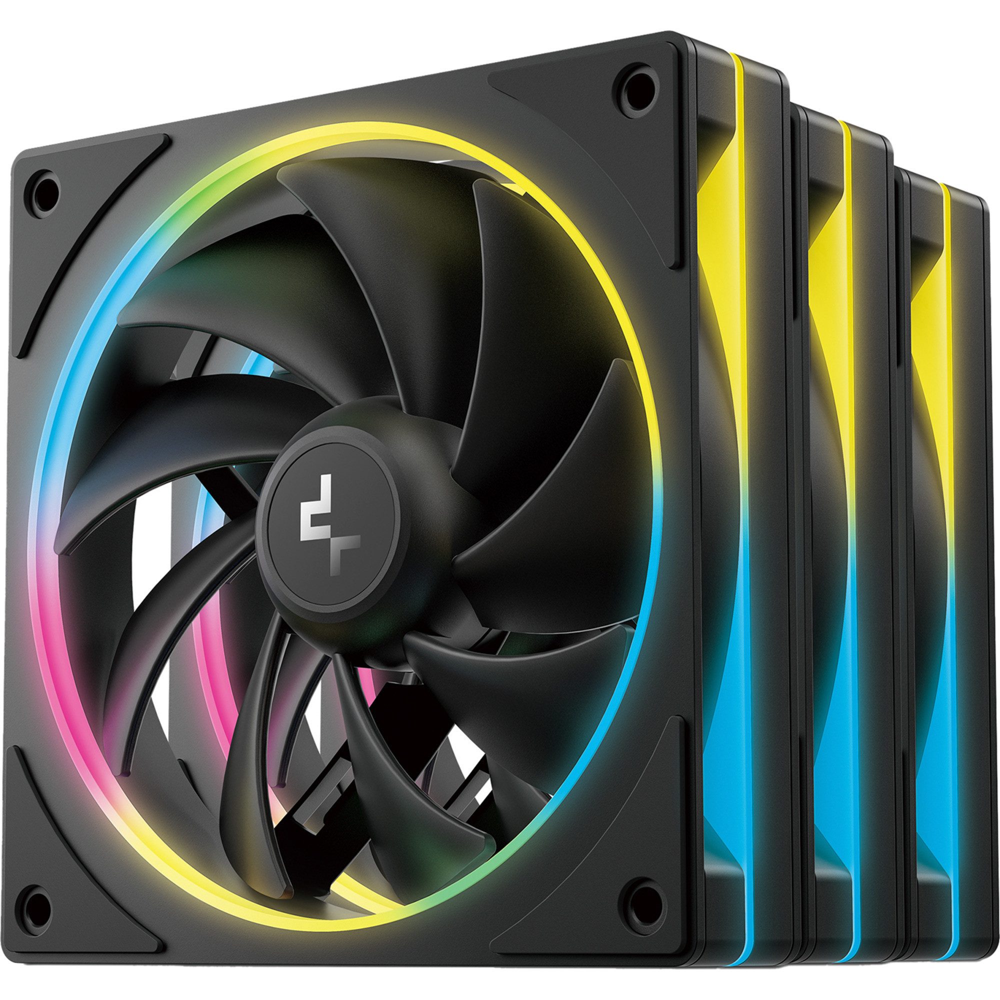 DeepCool Gehäuselüfter DeepCool FL12 SE, Gehäuselüfter, (3er Pack)