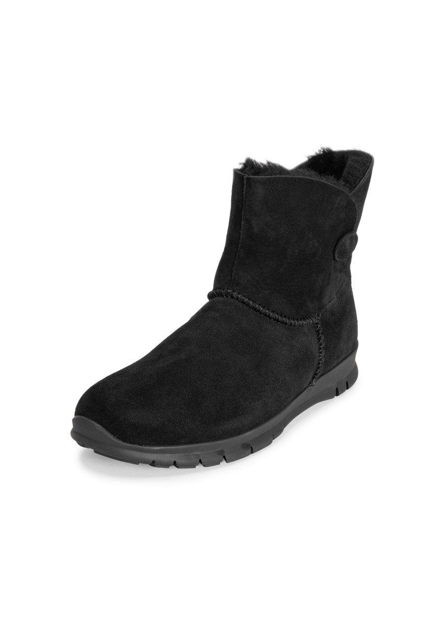 vitaform Damenschuhe Stiefelette Veloursleder Stiefelette