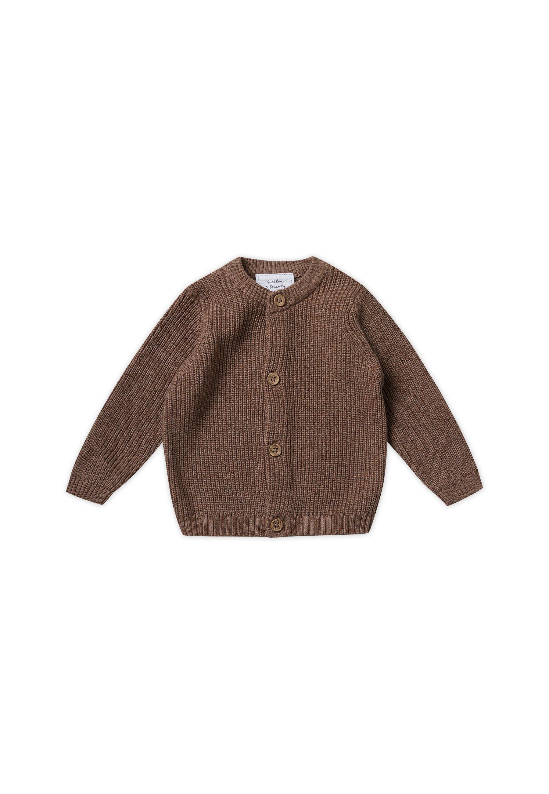 Stellou & friends Strickjacke Leicht gerippte günstig online kaufen