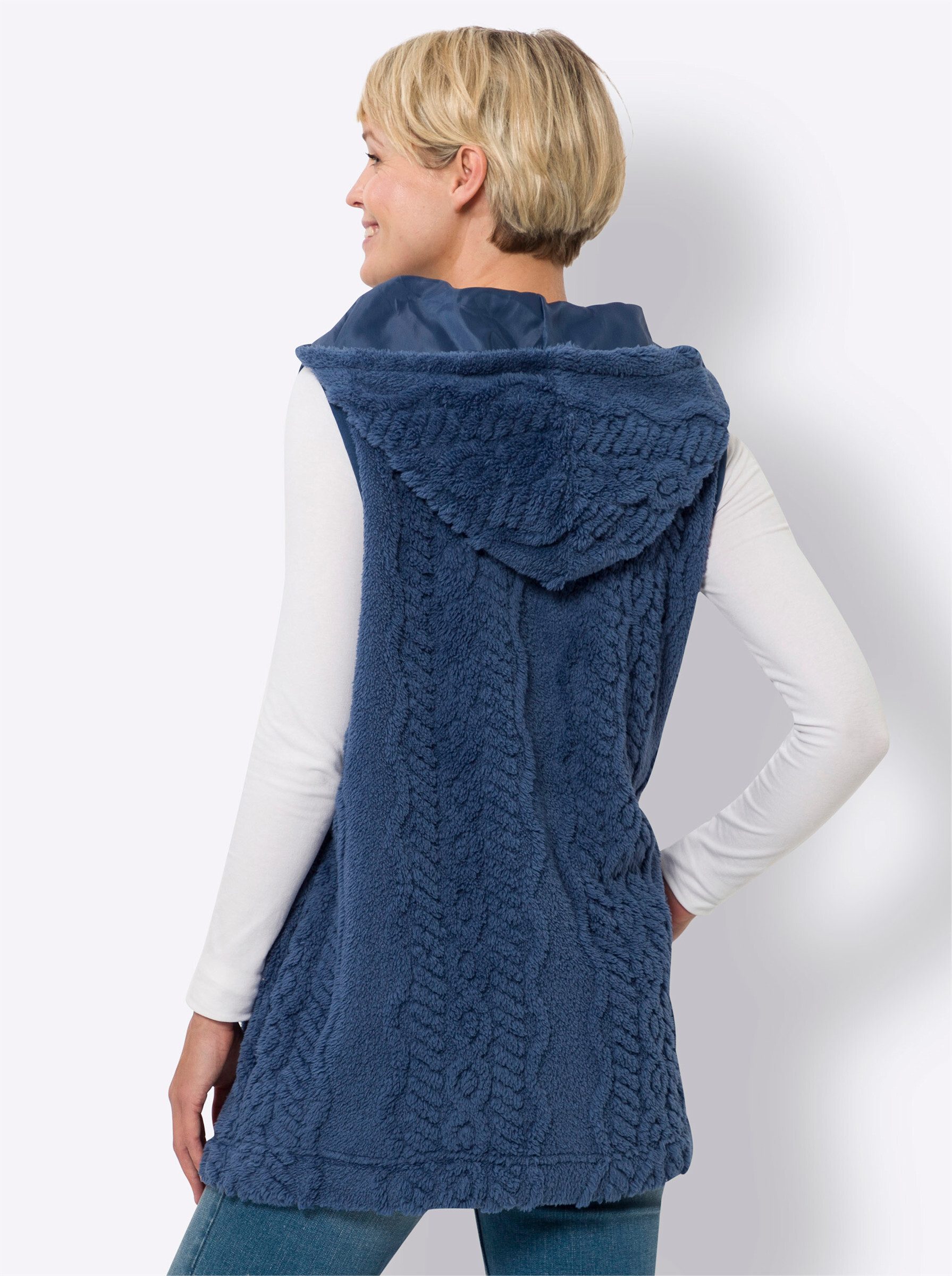 Sieh an! Jerseyweste Fleeceweste . günstig online kaufen